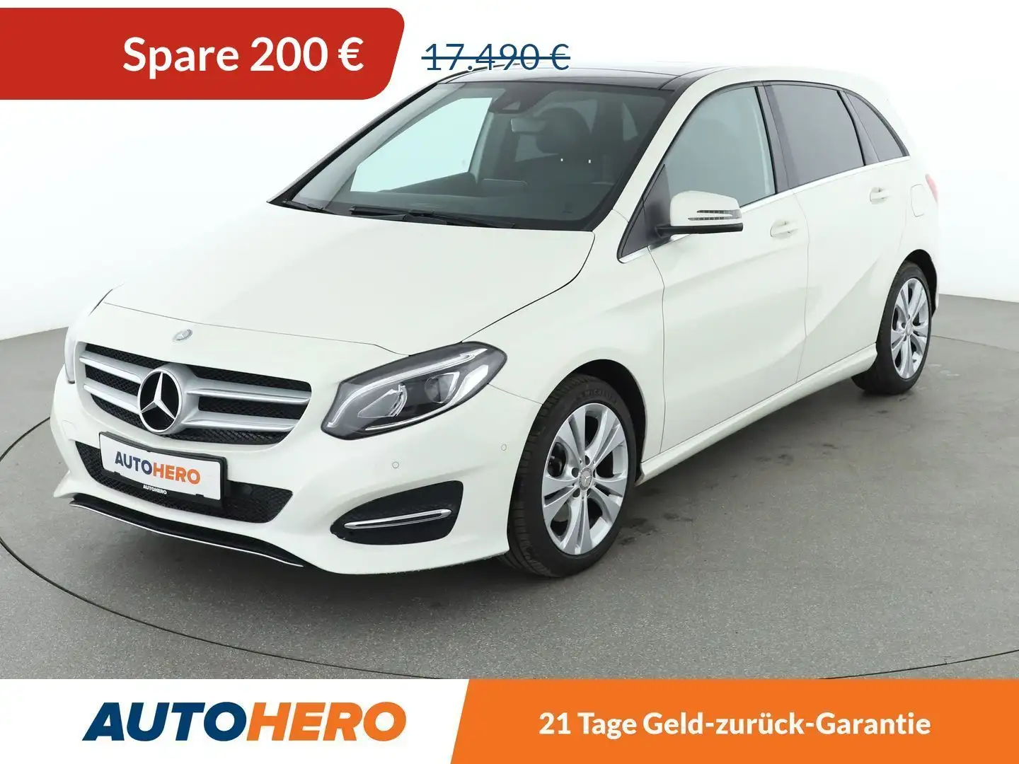 Mercedes-Benz B 200 CDI Urban Aut.*LED*NAVI*TEMPO*PDC*SHZ*KLIMA* Weiß - 1