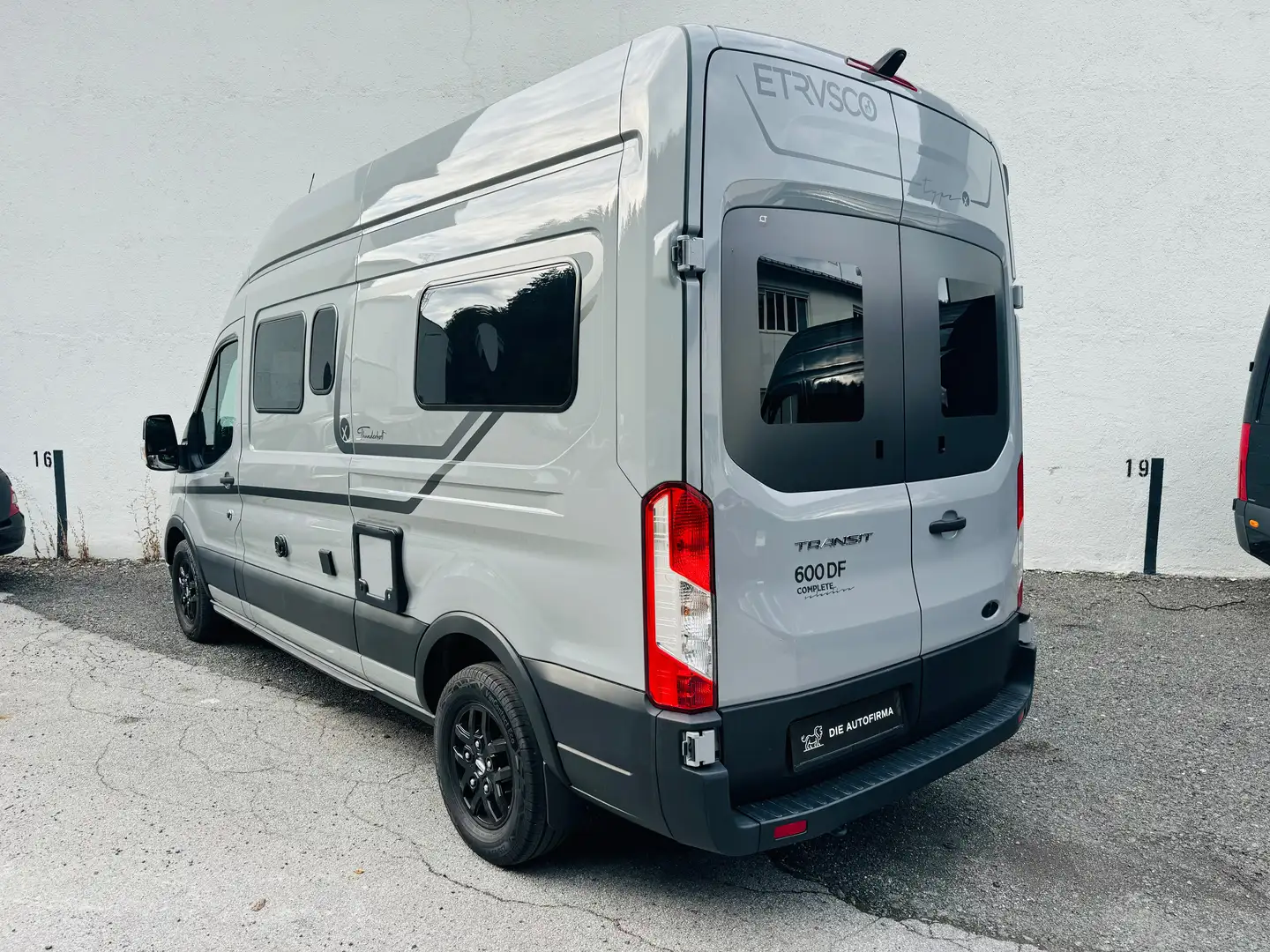 Ford Transit ETRUSCO WOHNMOBIL CAMPER**NEUWERTIG**NETTO 49900** Grau - 2