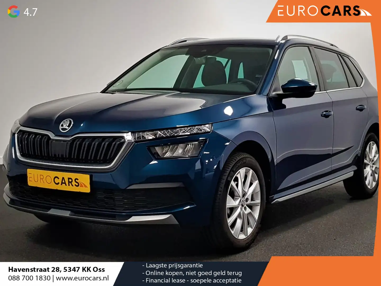 Skoda Kamiq 1.0 TSI DSG Style | Navigatie | Lane Assist | Crui Blauw - 1