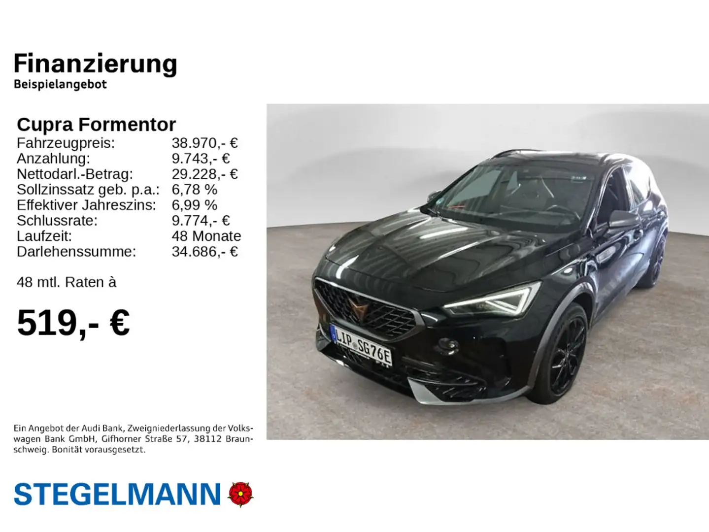 CUPRA Formentor VZ 1.5 TSI e-Hybrid DSG *AHK*LED* Top- Zwart - 2