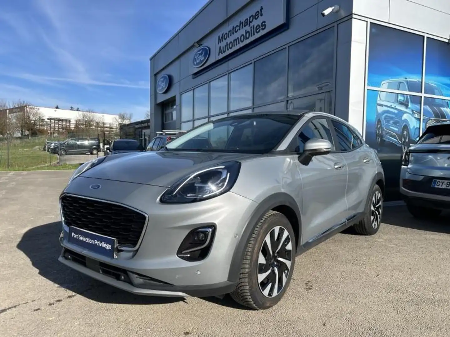 Ford Flex 1.0 Flexifuel 125ch S\u0026S mHEV Titanium Grau - 1