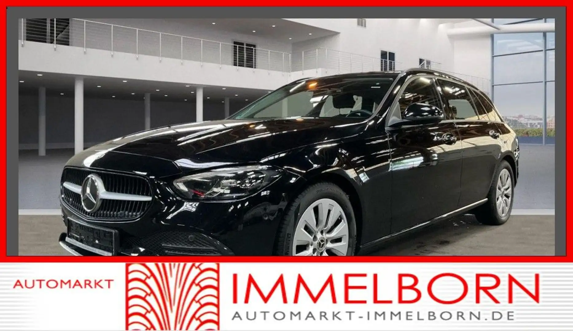 Mercedes-Benz C 200 T d Burmster*Kamera*LED*Navi*17*Spiegelpak Fekete - 1