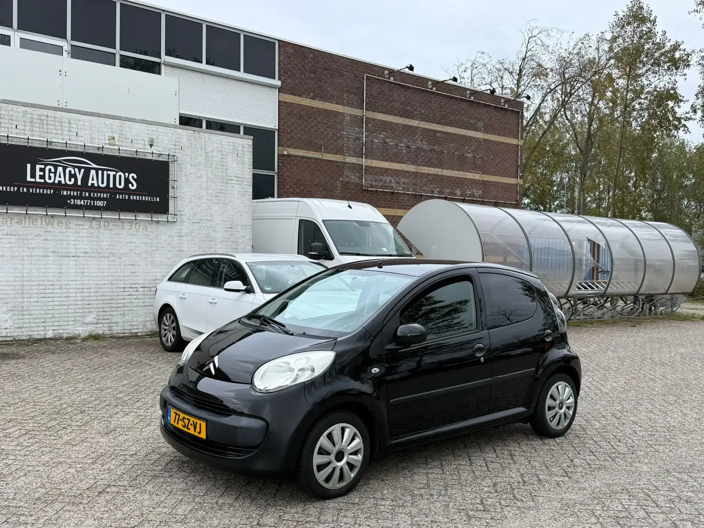 Citroen C1 1.0-12V Ambiance - NWE APK - Lage km NAP! Zwart - 1