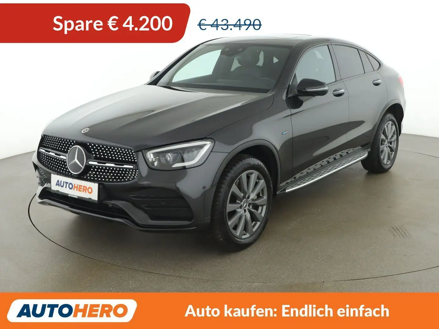 Mercedes-Benz GLC 300 GLC 300de 4Matic AMG Line Grau - 1