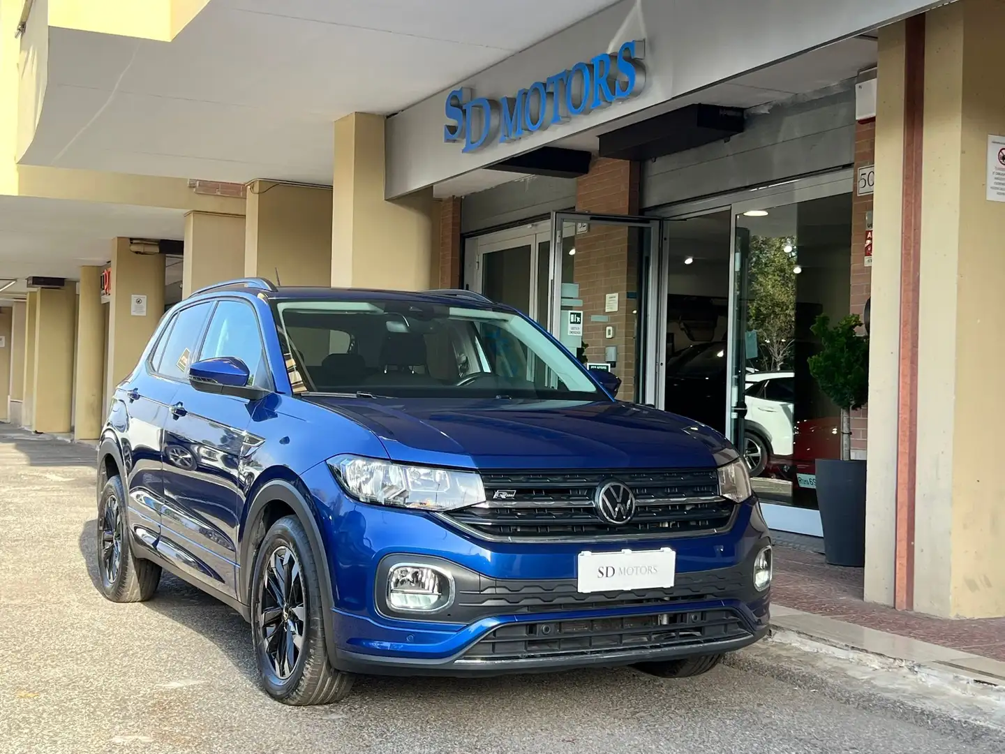 Volkswagen T-Cross T-Cross 2019 1.0 tsi Sport 110cv *Promo SD 2025 Azul - 1