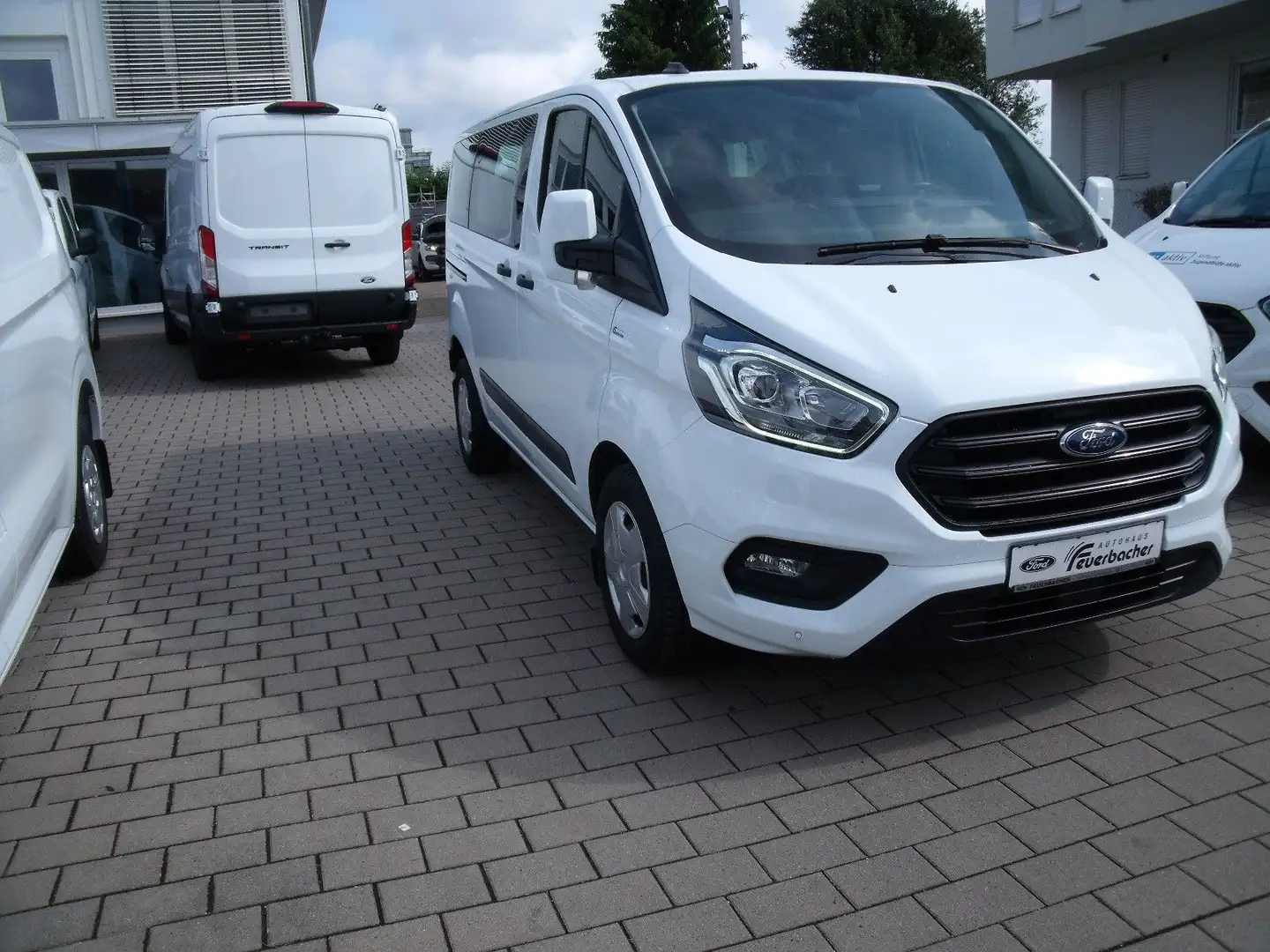Ford Transit /Tourneo Custom Kombi 320 L1 Trend 9-Sitz Blanc - 2