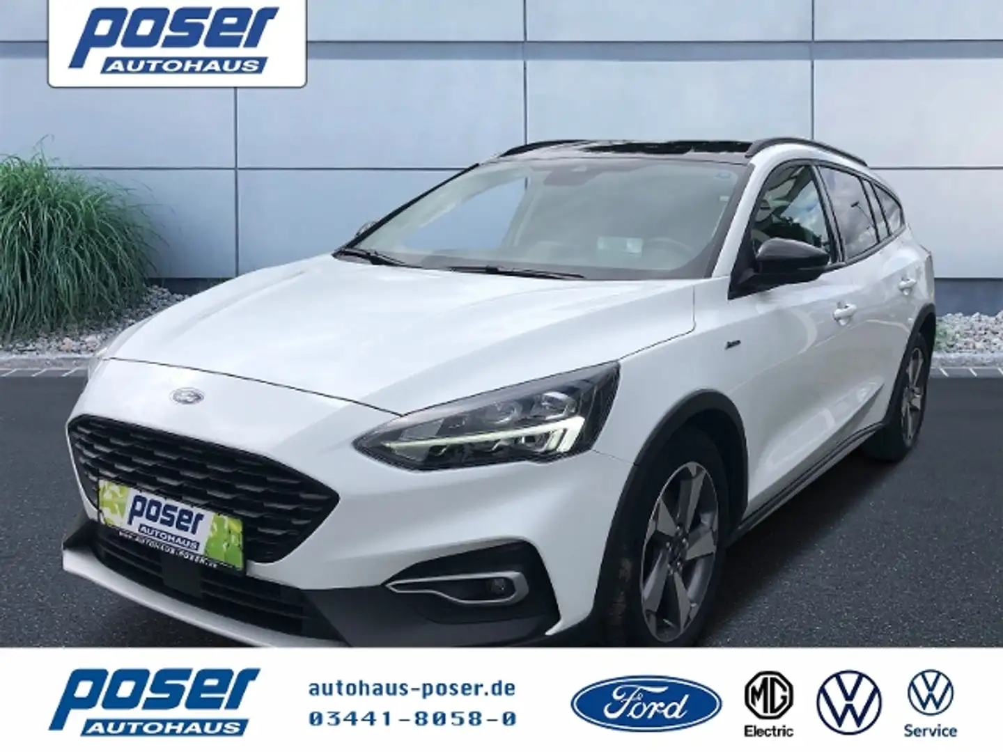 Ford Focus Active  Turnier 1.5 EcoBoost HuD LED RFK Weiß - 1