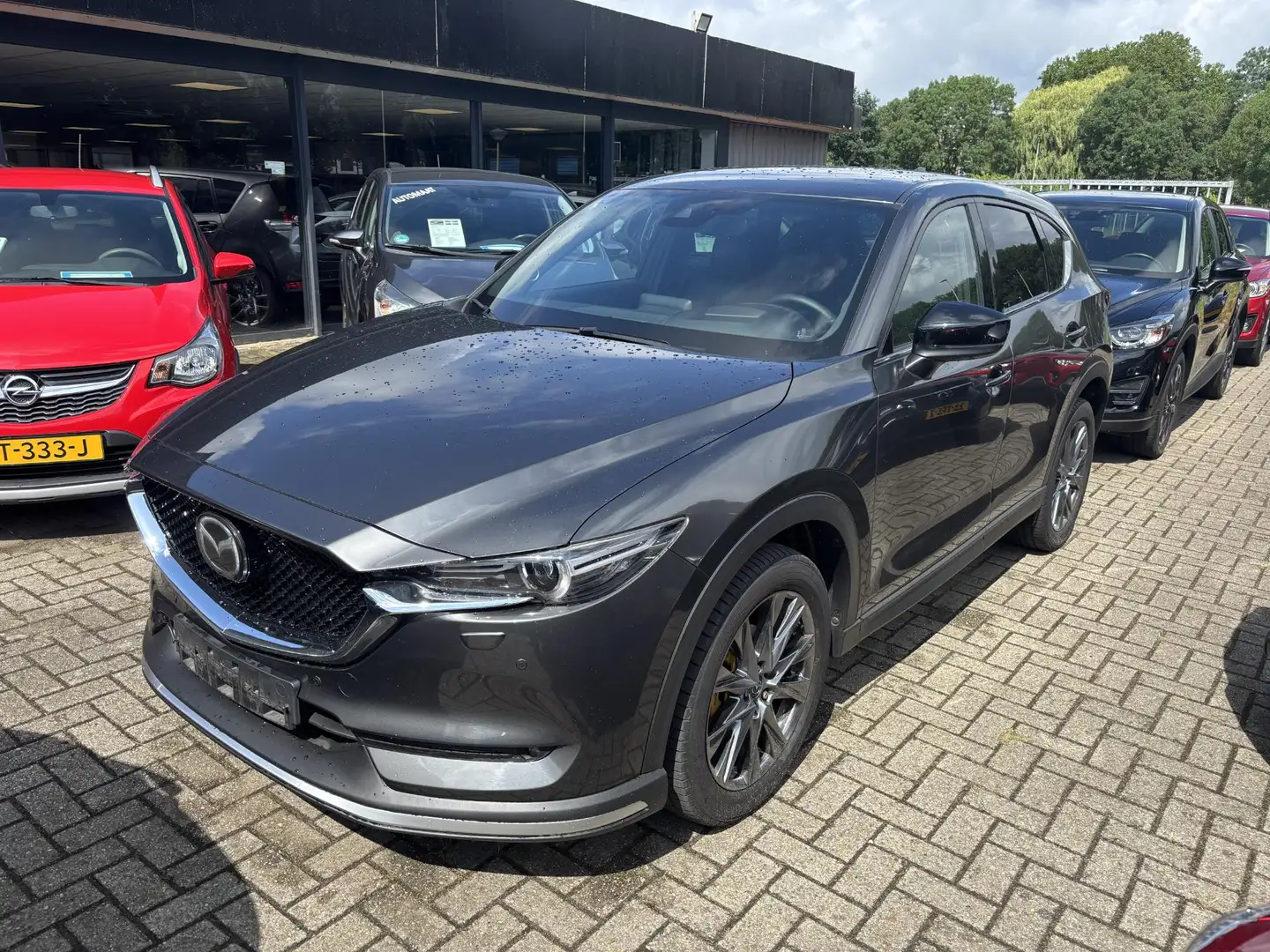 Mazda CX-5 2.5 SkyActiv-G 194 Signature , Automaat, Leder, Ad Grijs - 2