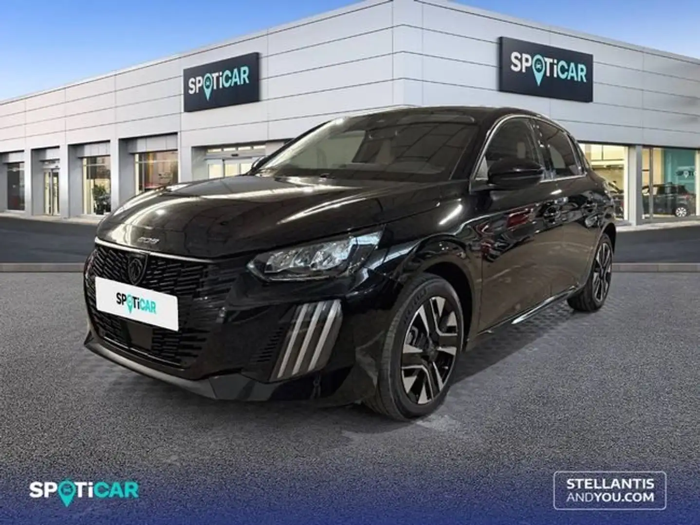 Peugeot 208 Gasolina 100 S&S 6 Vel. MAN Allure Negro - 1