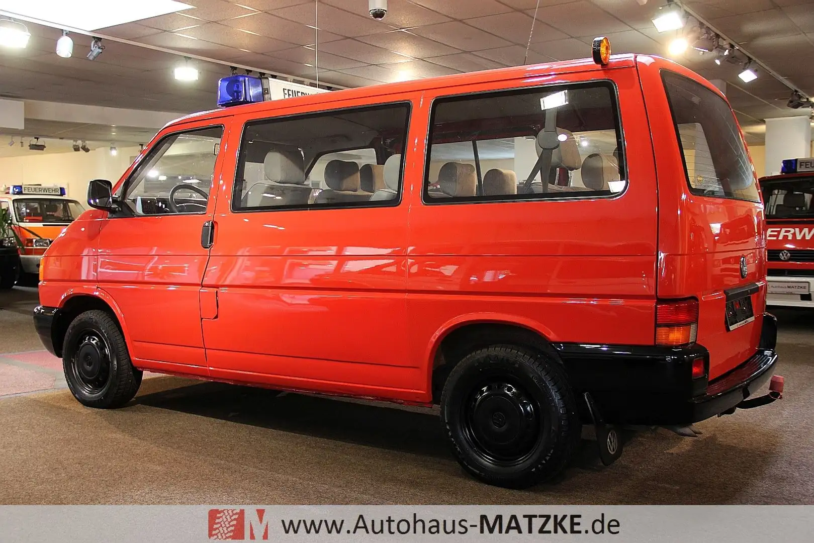 Volkswagen T4 Syncro 2.4d 9-Sitzer AHK Czerwony - 2