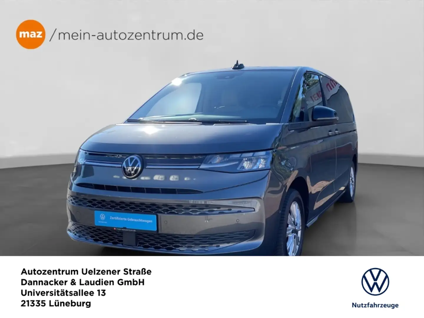 Volkswagen T7 Multivan 2.0 TDI Life LR Alu LED AHK Navi ACC Kamera 7-Sitz Grau - 1