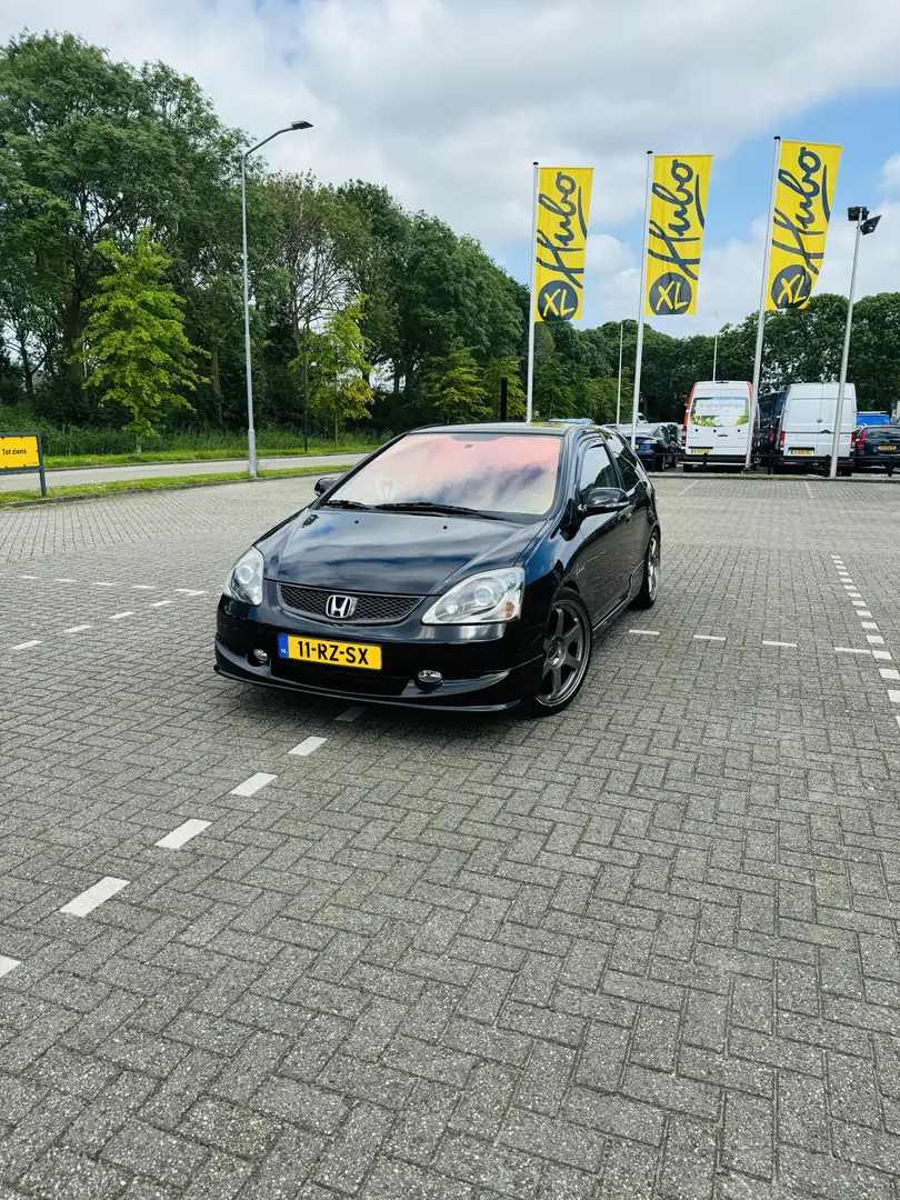 Honda Civic 1.4i BAR Sport Zwart - 1