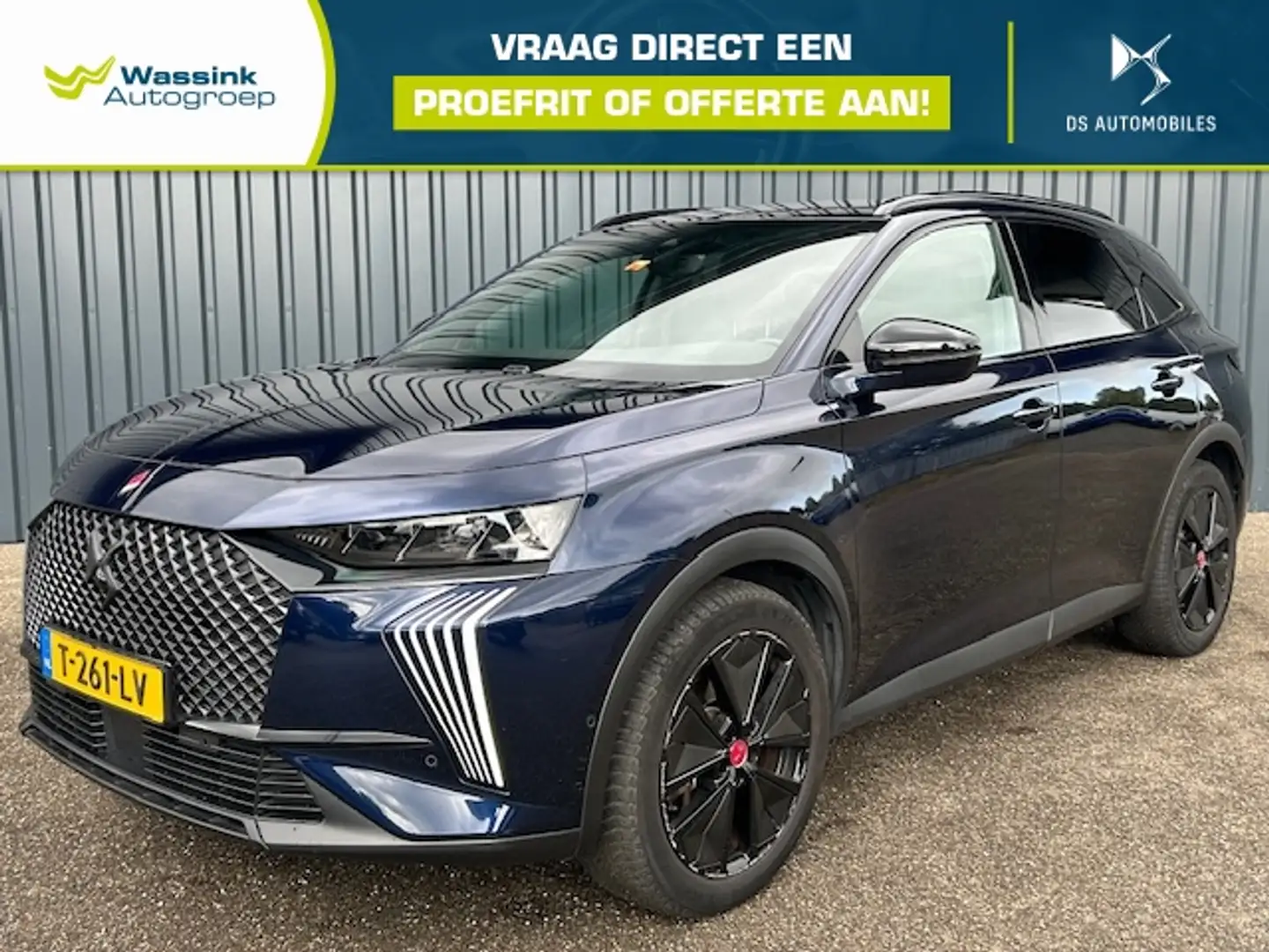 DS Automobiles DS 7 1.6 E-TENSE 225pk Aut Performance Line I Carplay I Albastru - 1