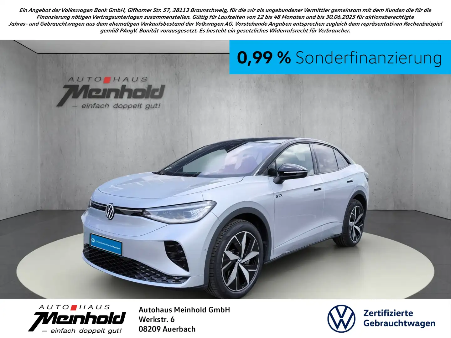 Volkswagen ID.5 GTX 4-motion, AHK, Matrix, Alu 20", ACC Argintiu - 1