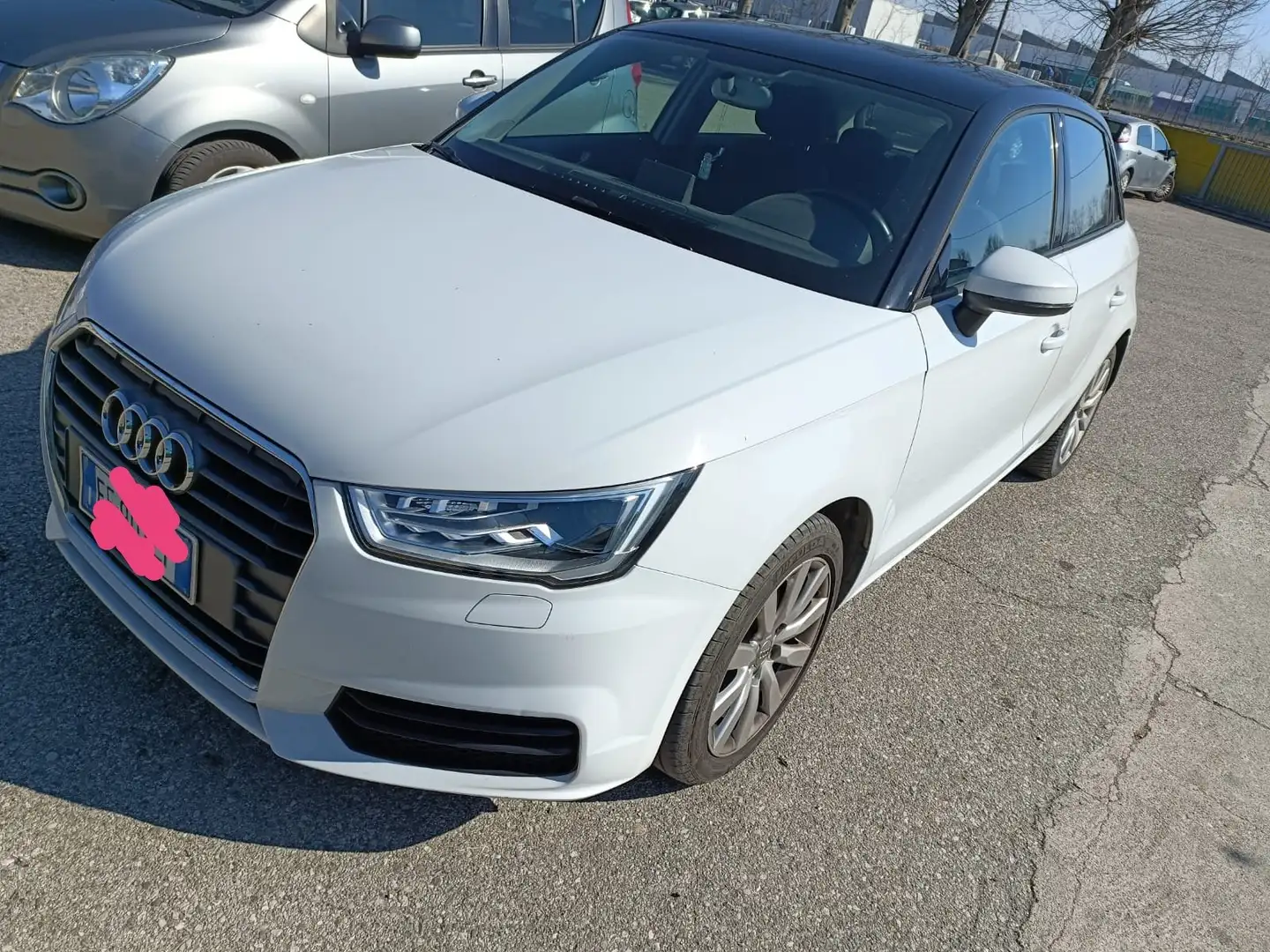 Audi A1 A1 I 2015 Sportback Sportback 1.6 tdi Sport Bianco - 1