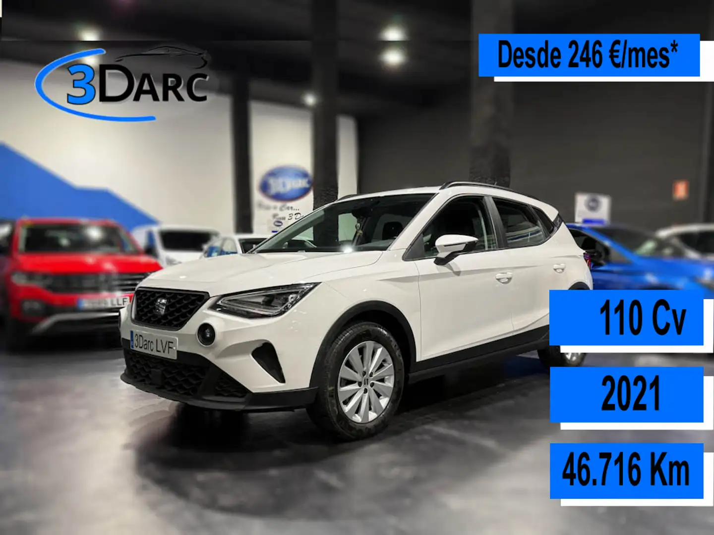 SEAT Arona 1.0 TSI Ecomotive S&S Style 110 Blanco - 1