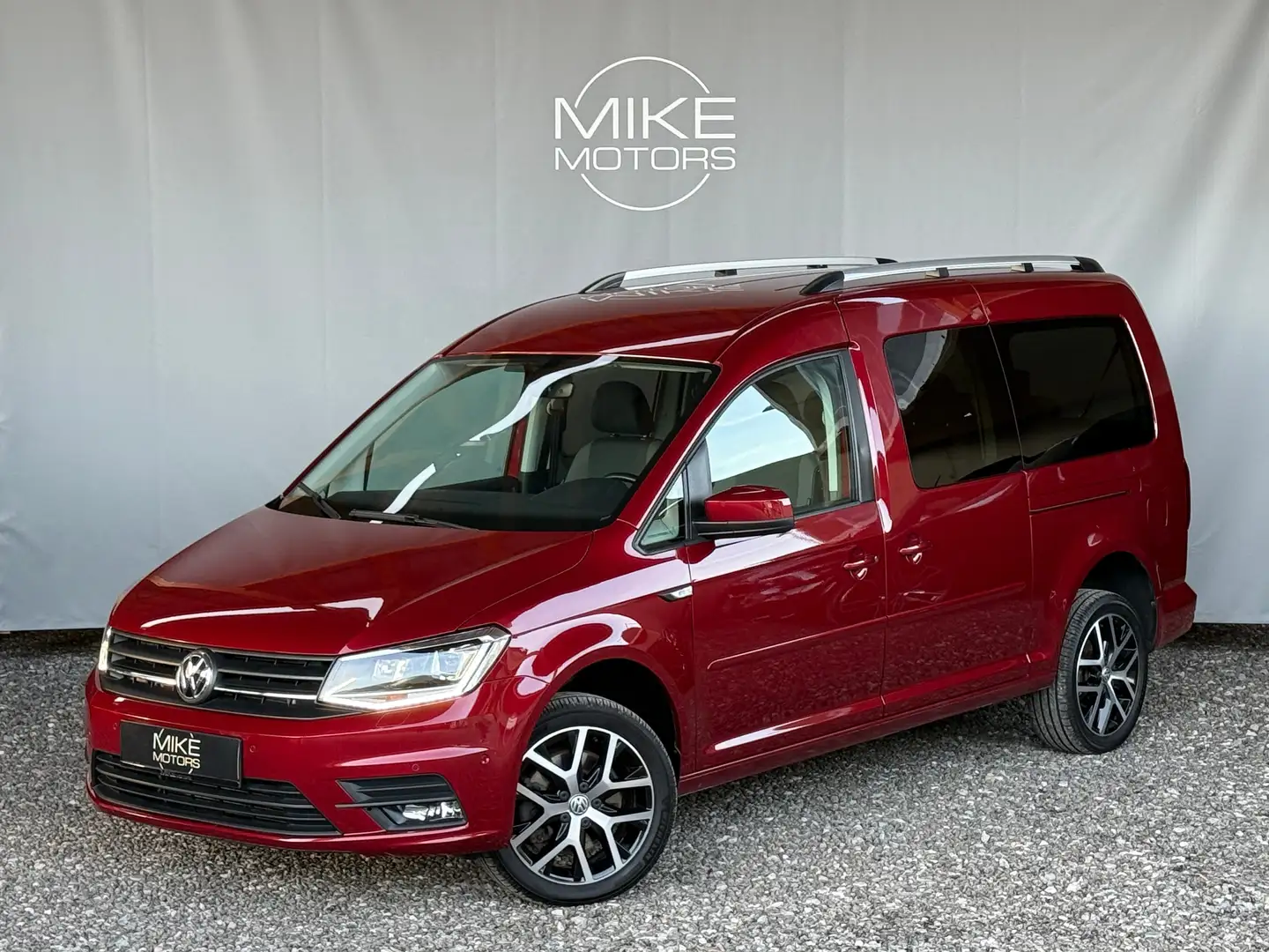 Volkswagen Caddy Maxi Austria Plus 2,0 TDI 4MOTION *7-SITZER* Rood - 1