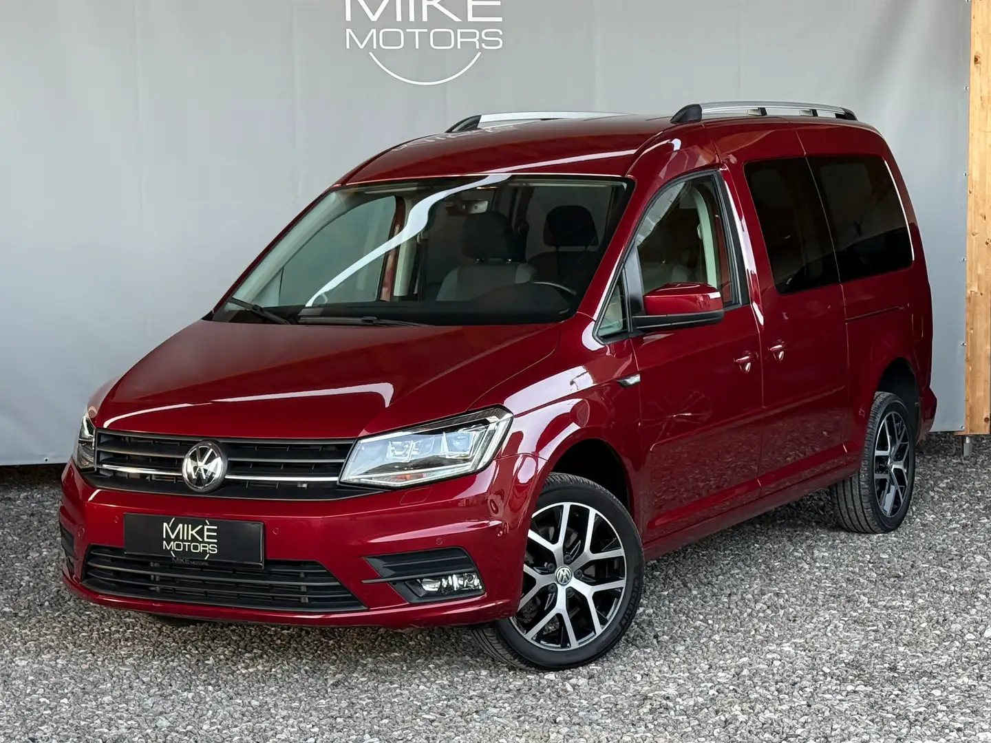 Volkswagen Caddy Maxi Austria Plus 2,0 TDI 4MOTION *7-SITZER* Rood - 2