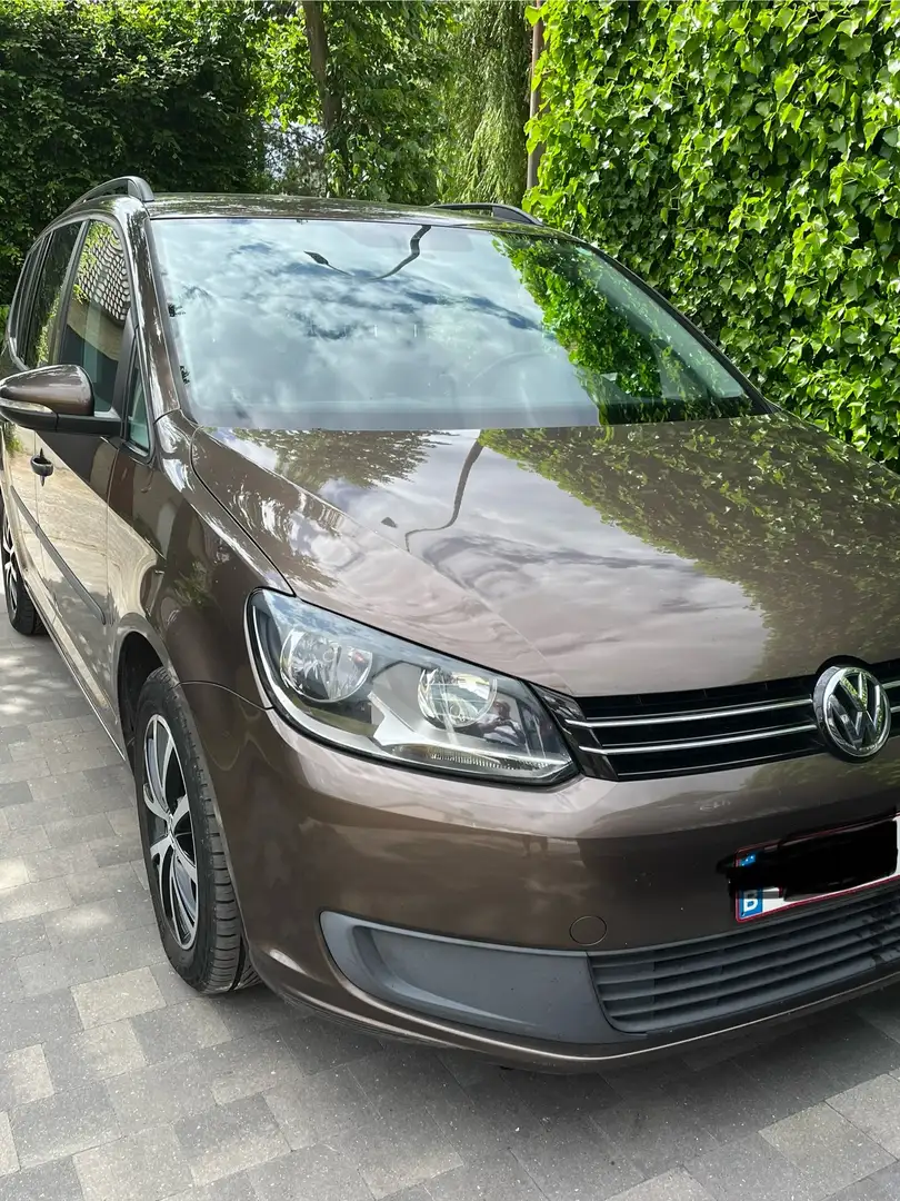 Volkswagen Touran 1.6TDI Trendline; trekhaak, nieuwe roetfilter Bruin - 2