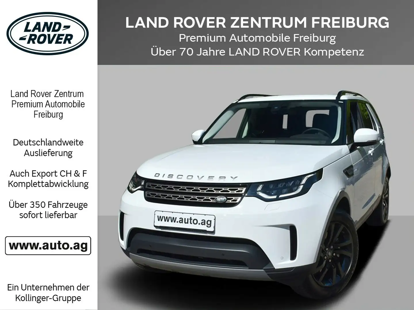 Land Rover Discovery 5 SD4 SE AHK APPROVED Fehér - 1