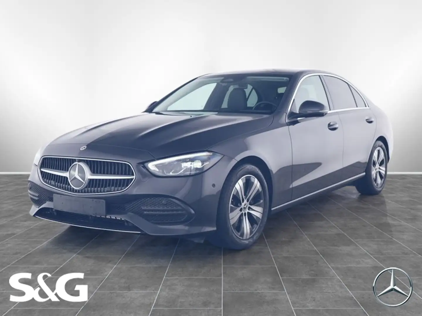 Mercedes-Benz C 180 AVANTGARDE 360°+MBUX+LED+Totwink+17Zoll Grigio - 1