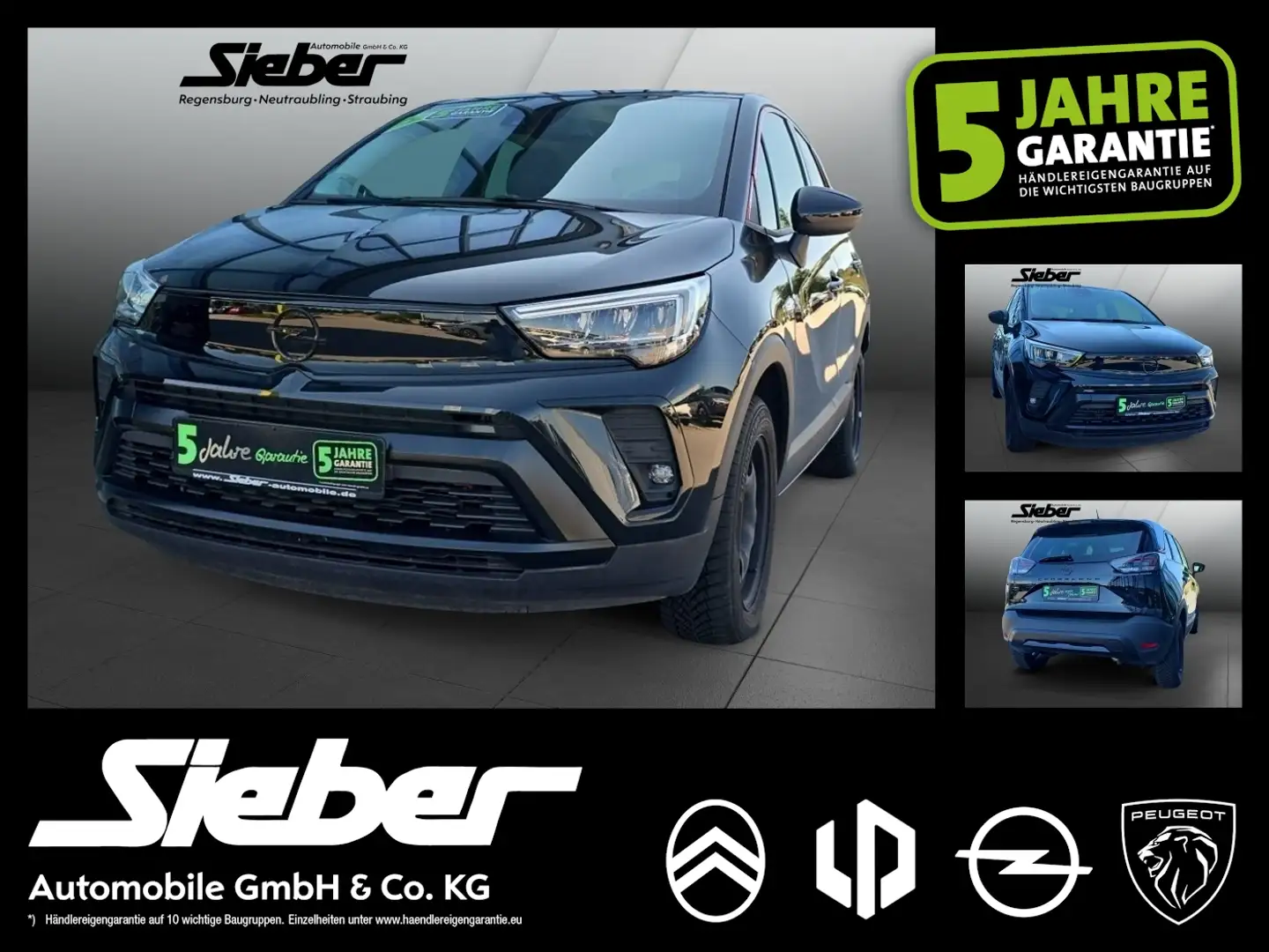 Opel Crossland 1.2 Turbo GS Line **LED*RückfahrK** Noir - 1