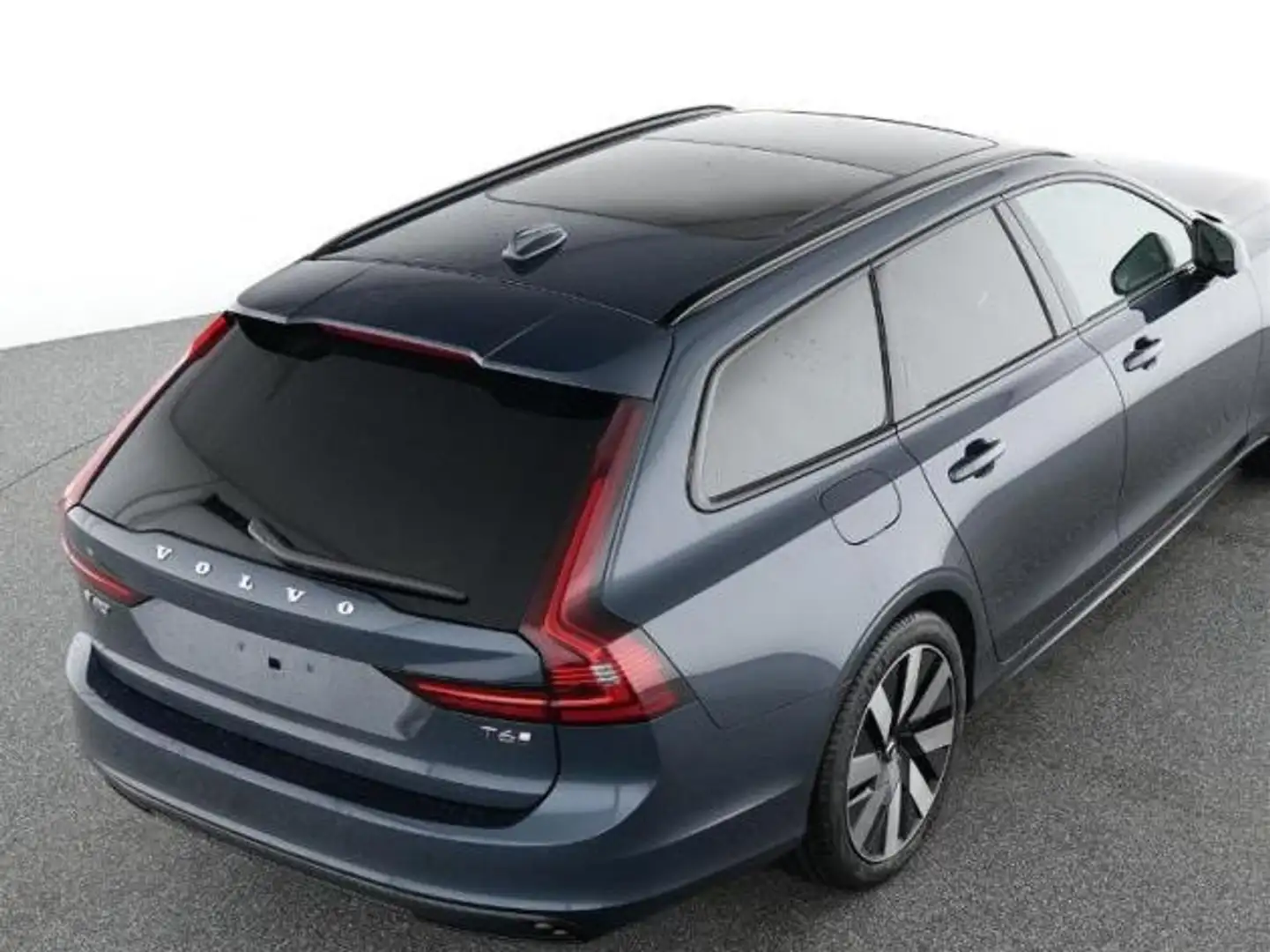 Volvo V90 T6 Plus Dark Recharge Plug-In Hybrid AWD Blau - 2