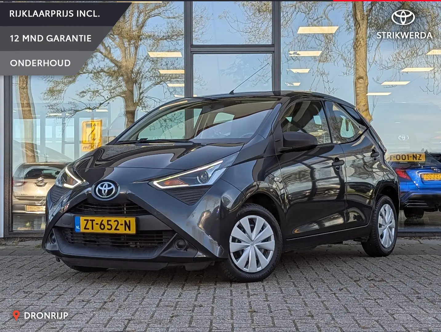Toyota Aygo 1.0 VVT-i x-fun | Airco | Elek. ramen | Bluetooth Gris - 1