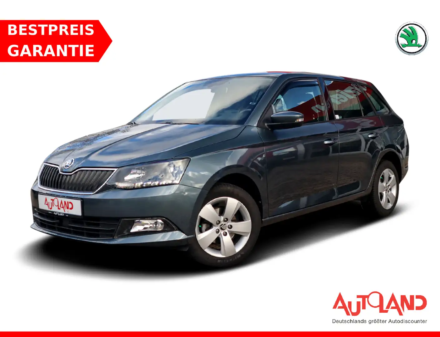 Skoda Fabia Combi 1.2 TSI AHK Klimaaut. Sitzheizung Grigio - 1