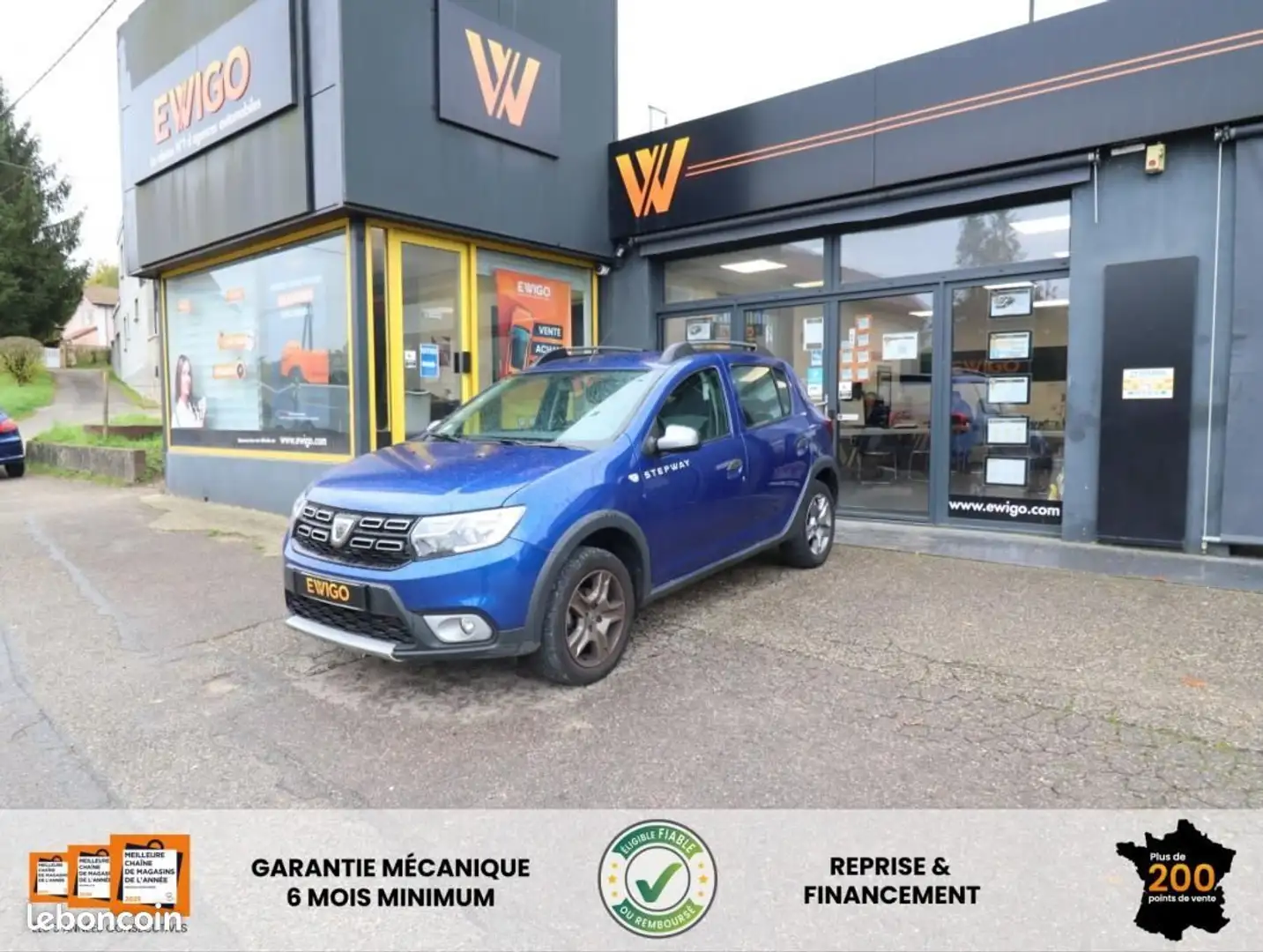 Dacia Sandero STEPWAY 1.0 TCE 100 CH + CARPLAY Azul - 1