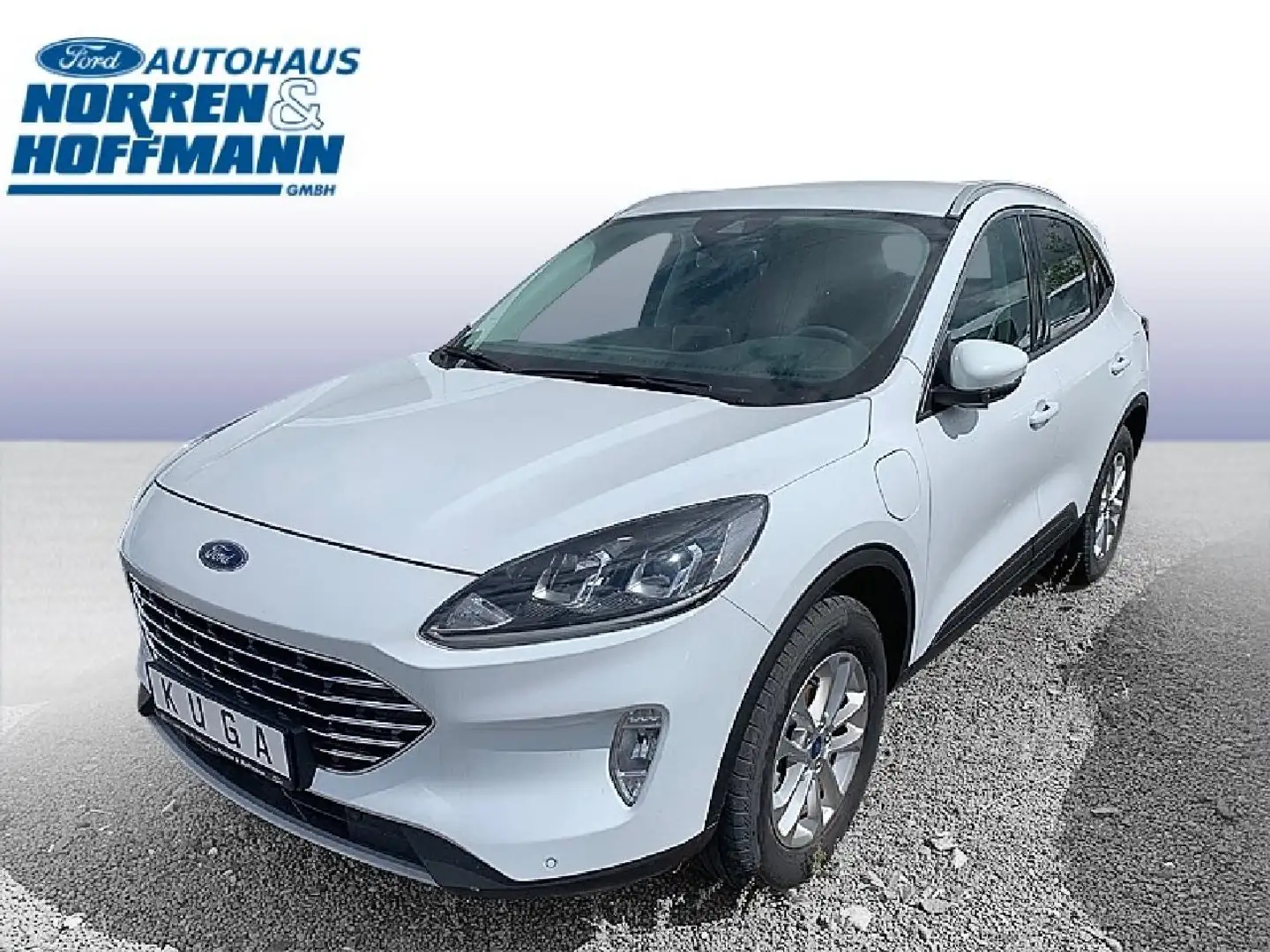 Ford Kuga Plug-In Hybrid Titanium Weiß - 1