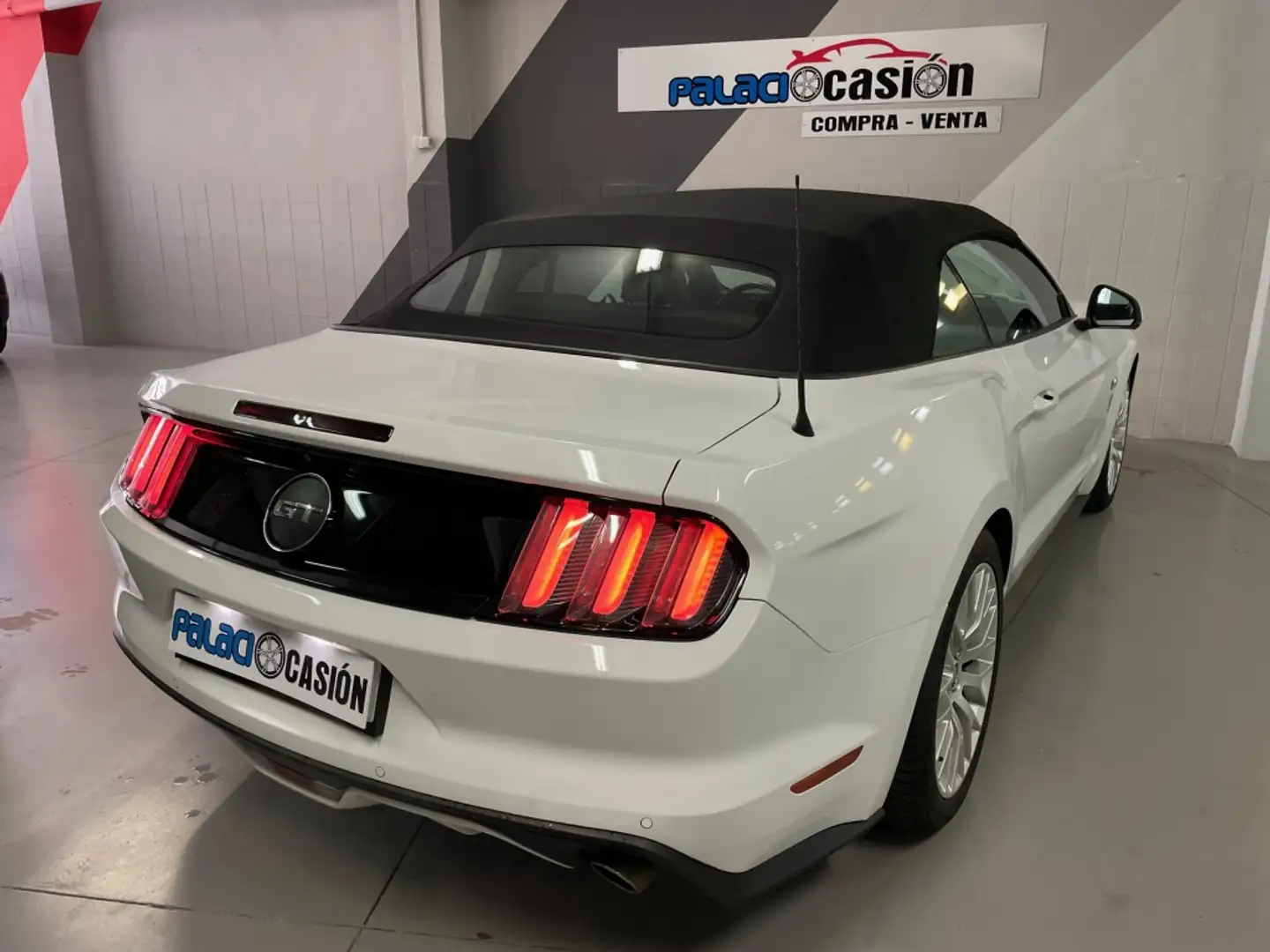 Ford Mustang Convertible 5.0 Ti-VCT GT Aut. Blanc - 1