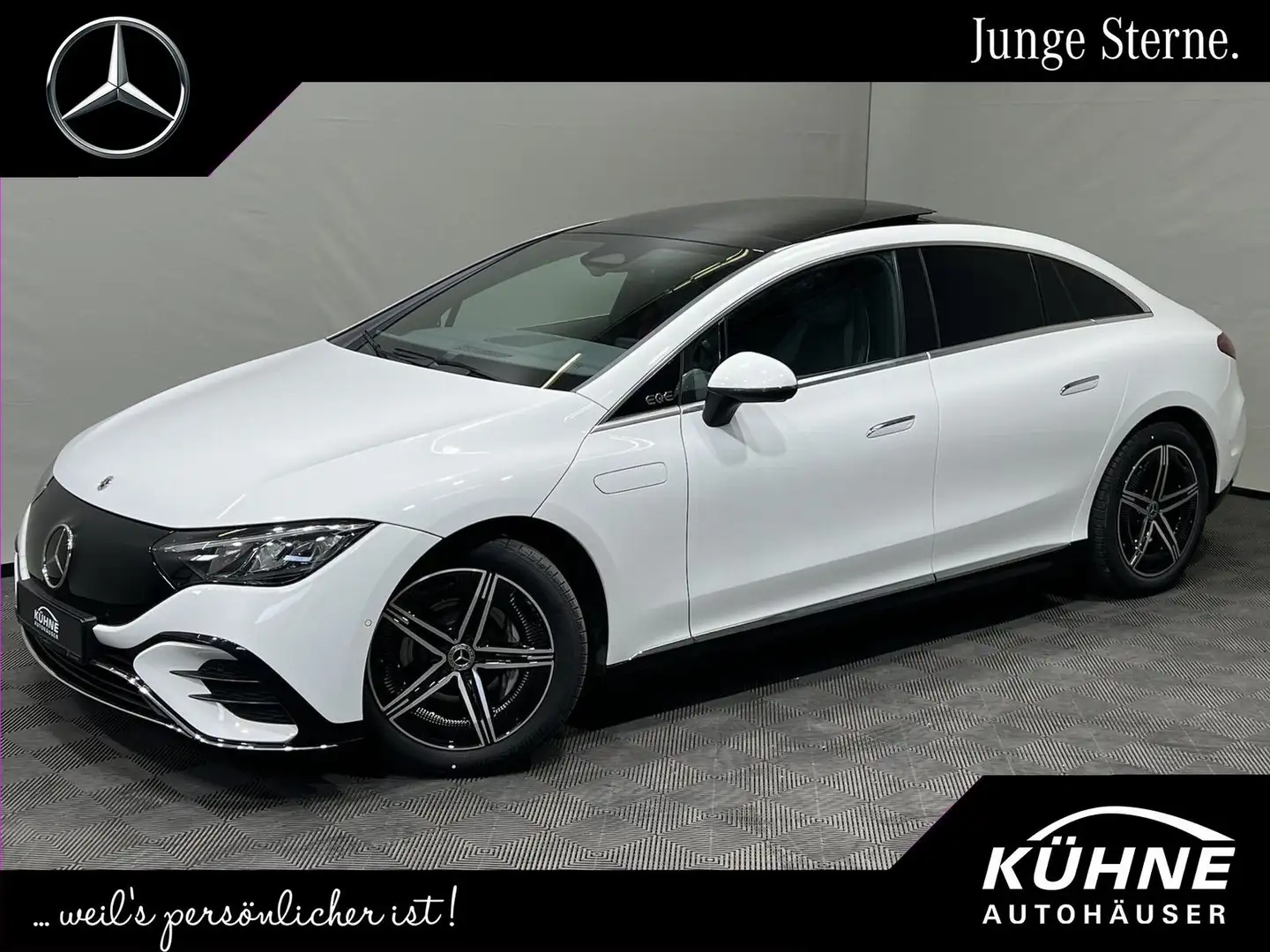 Mercedes-Benz EQE 350 4M AMG Pano Kamera Distro LED Memory Weiß - 1