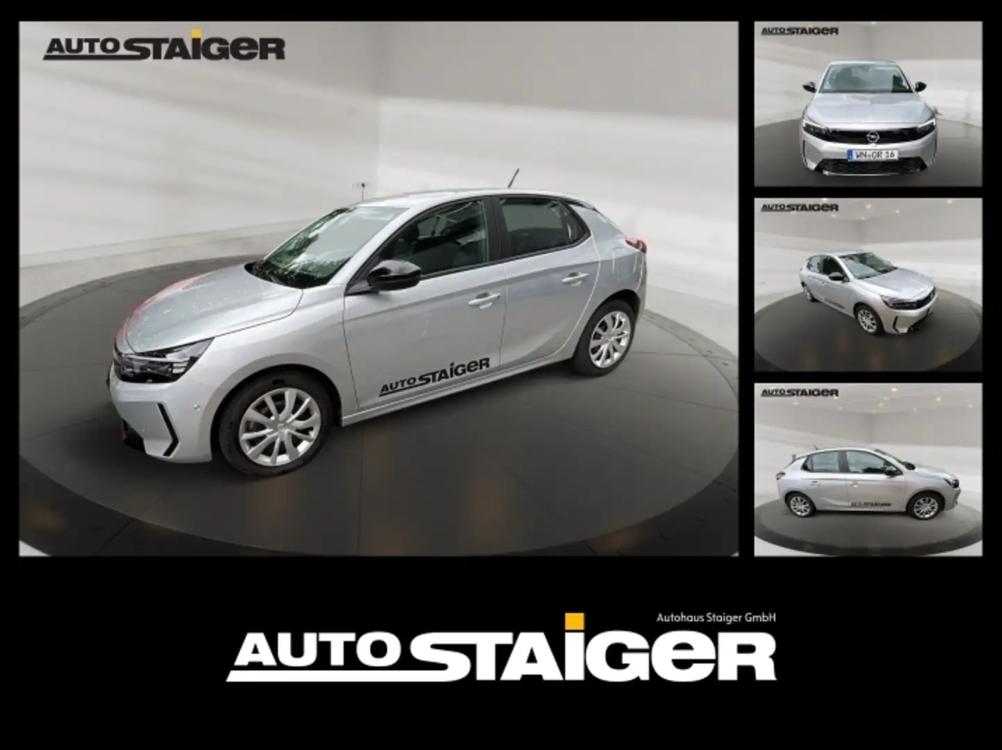 Opel Corsa F 1.2 Turbo Sitzheizung Rückfahrkamera Grau - 1