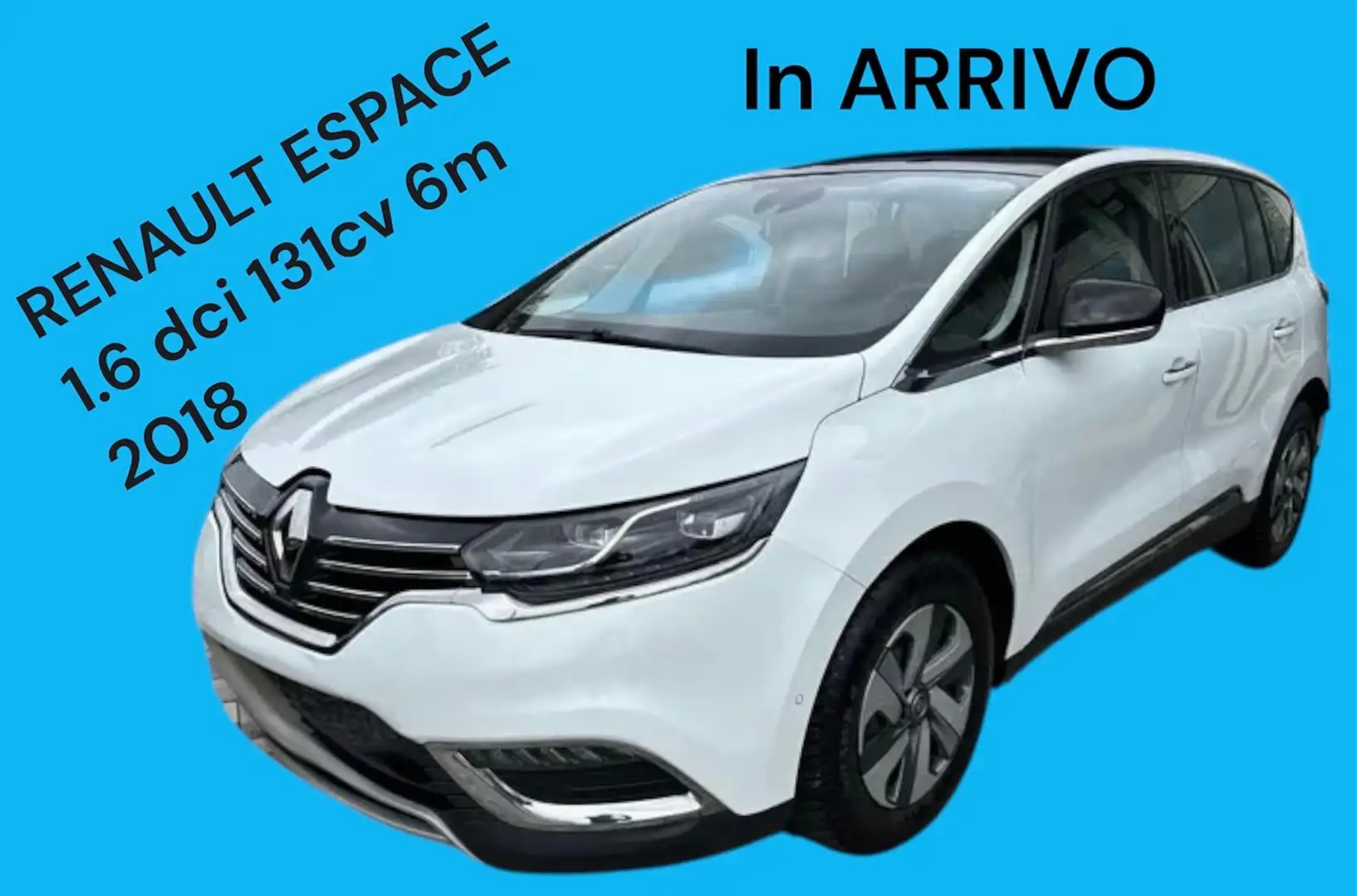 Renault Espace Espace 1.6 dci 130cv 6m IN ARRIVO Bianco - 1