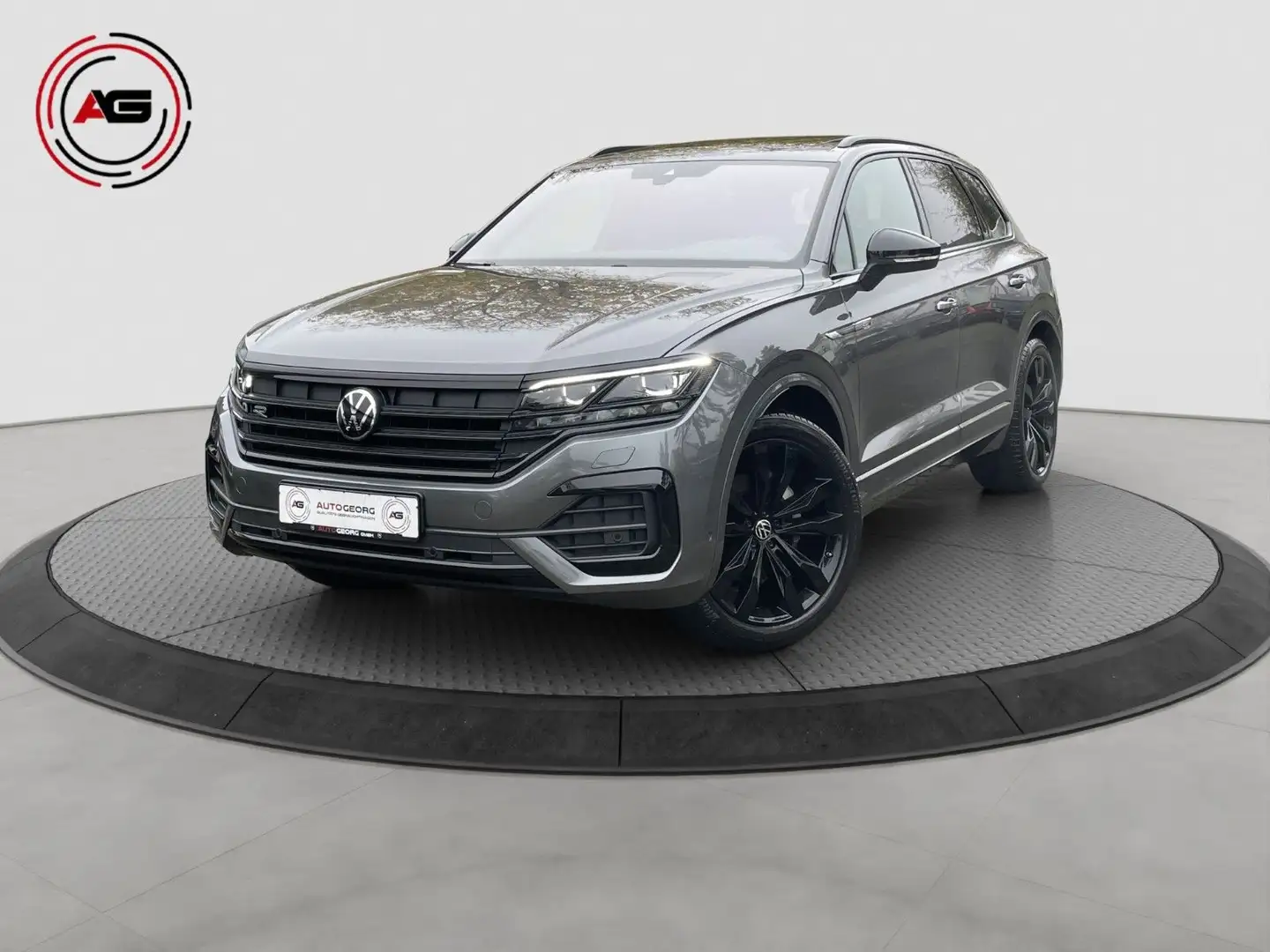 Volkswagen Touareg R-Line 4M MATRIX PANO HUD KAM ACC STANDH Grau - 1