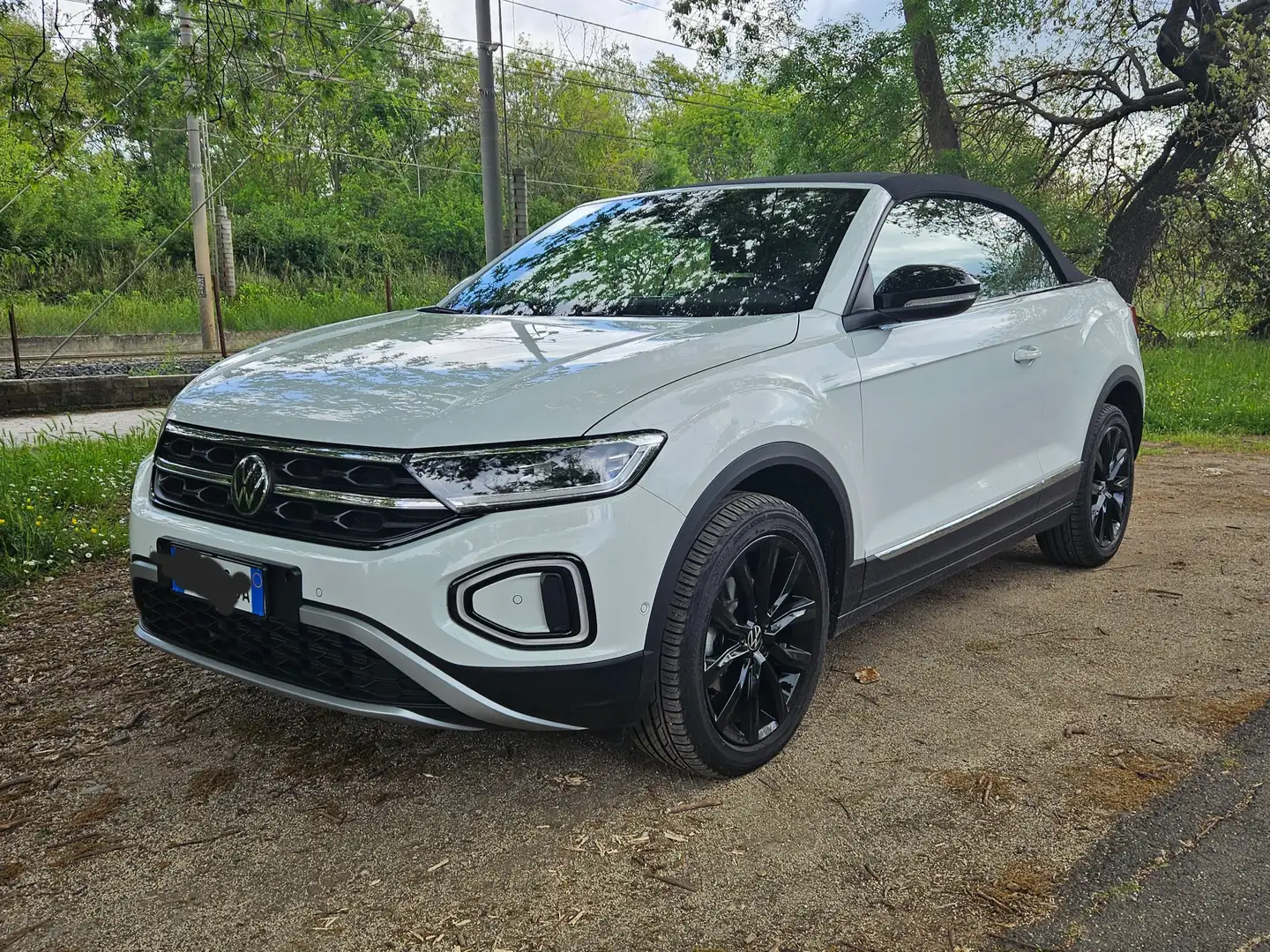 Volkswagen T-Roc CABRIOLET STYLE 1.5 TSI ACT 110KW Bianco - 1