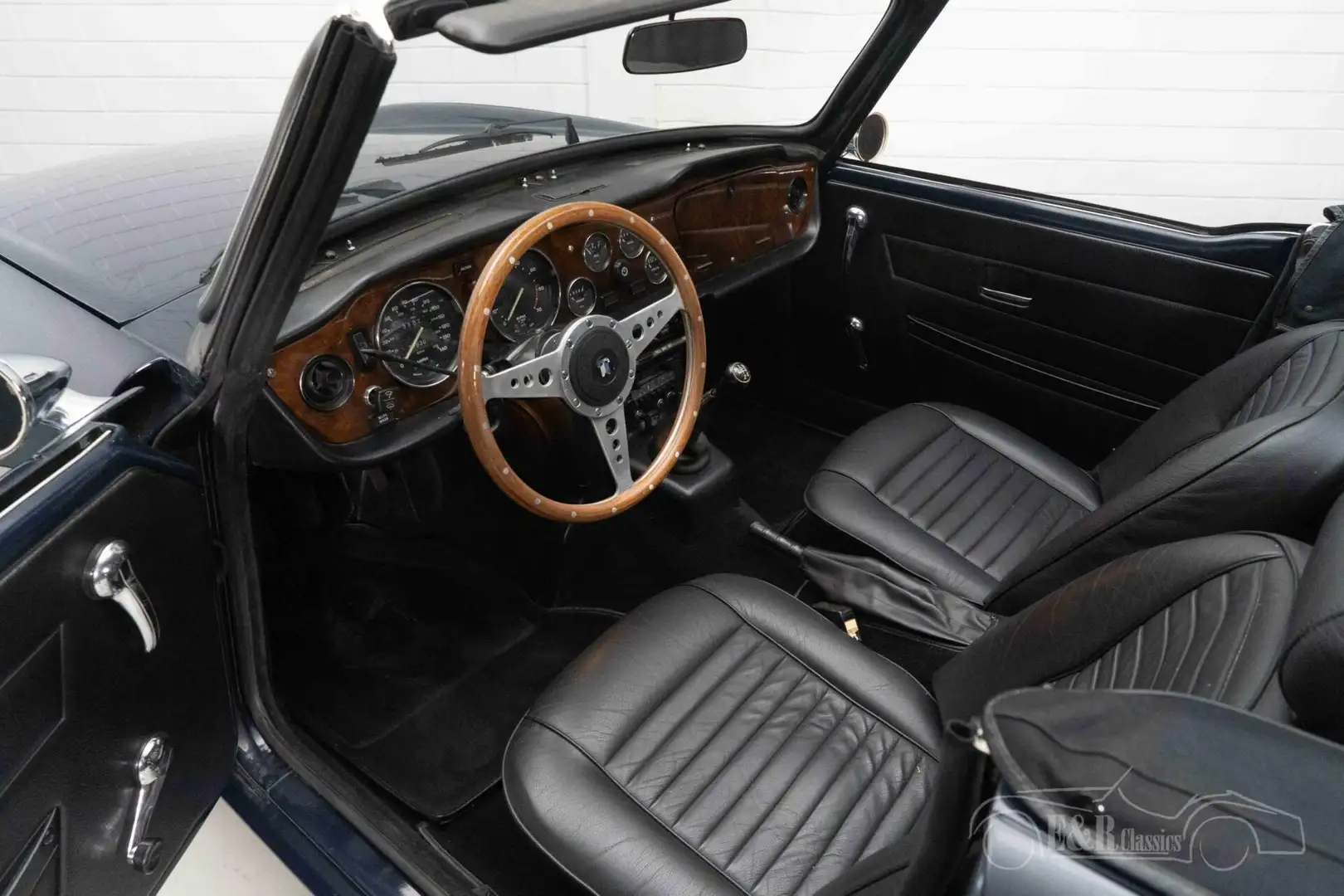 Triumph TR6 Gerestaureerd | Overdrive | Royal Blue | 1974 Azul - 2