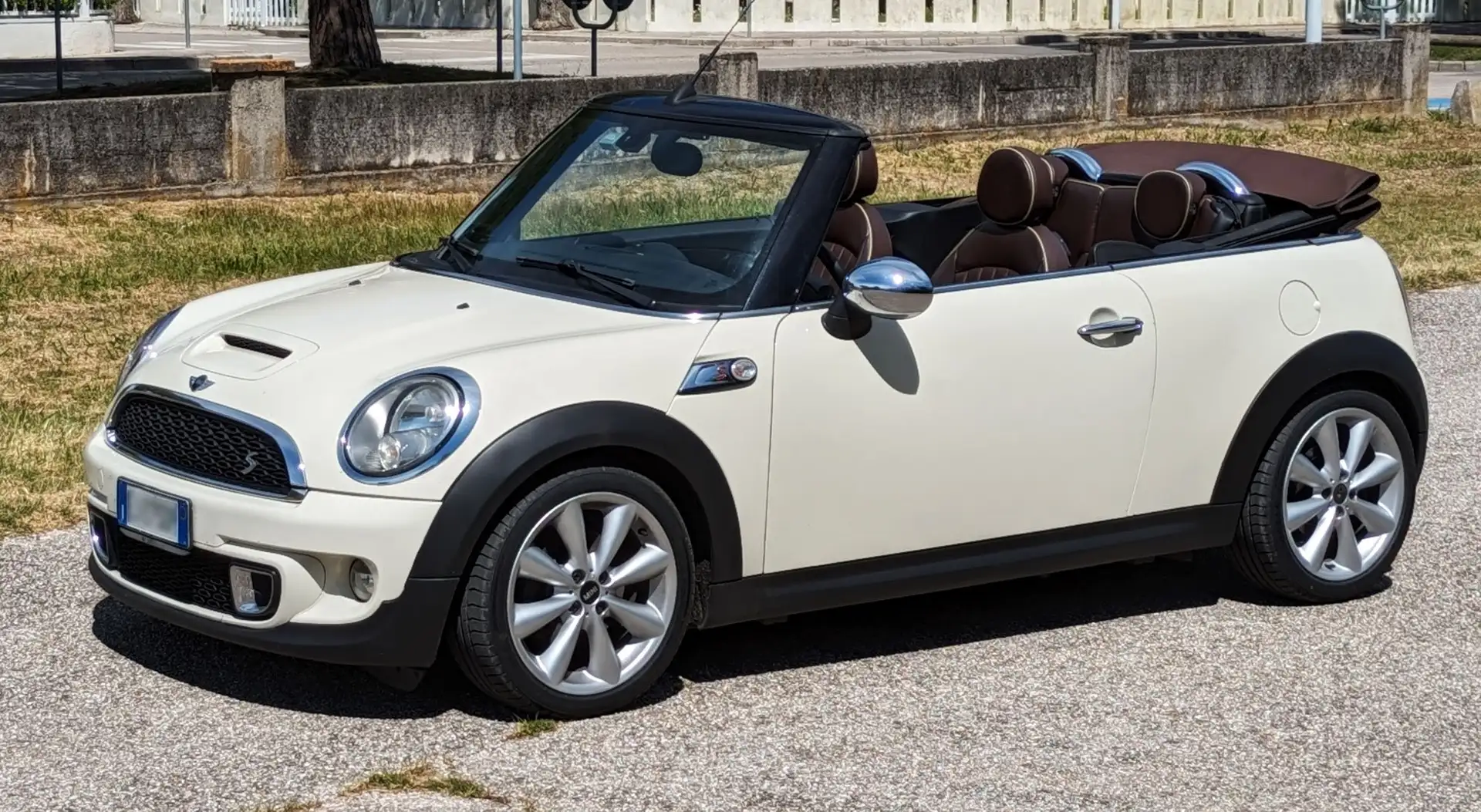 MINI Cooper SD Cabrio Fehér - 2