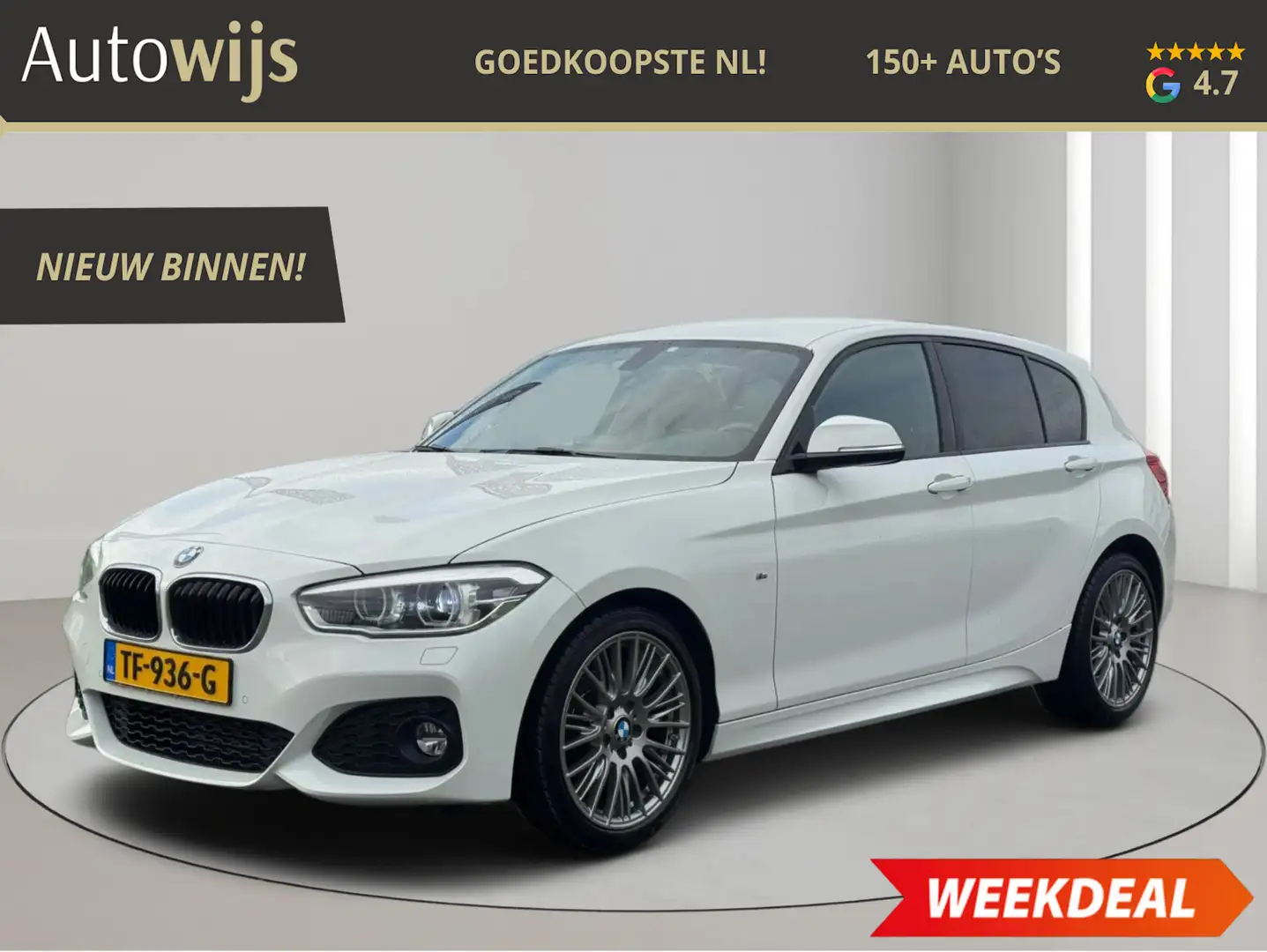 BMW 118 1-serie 118i Edition M Sport Shadow Executive|FACE Wit - 1