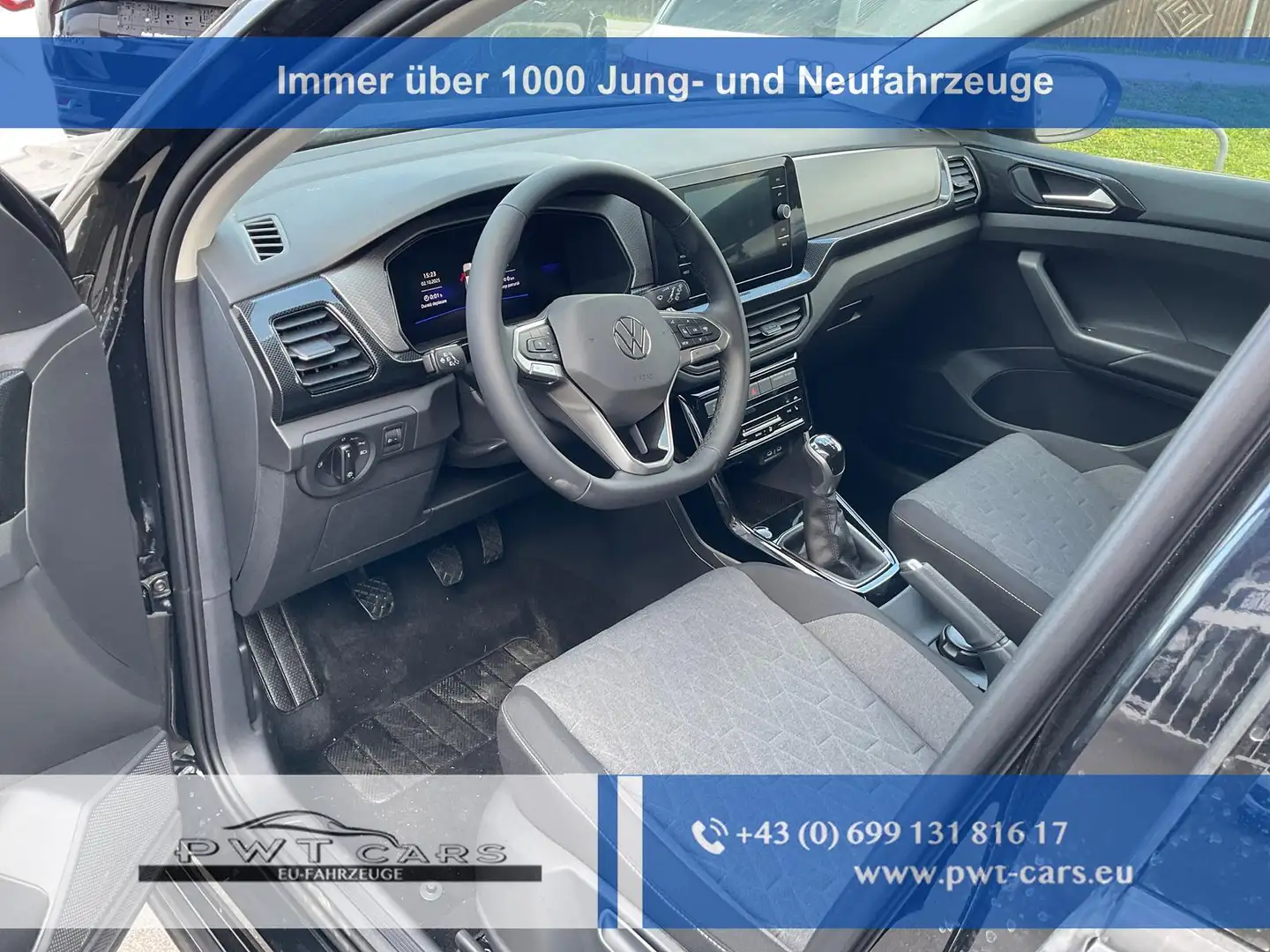 Volkswagen T-Cross 1.0 TSI 85 kW Life Life, AHK, Kamera, 17-Zoll, ... Negro - 1