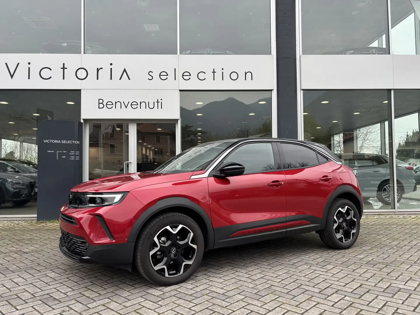 Opel Mokka 1.2 TURBO 136 CV C.MANUALE ULTIMATE CARPLAY RETRO Rosso - 1