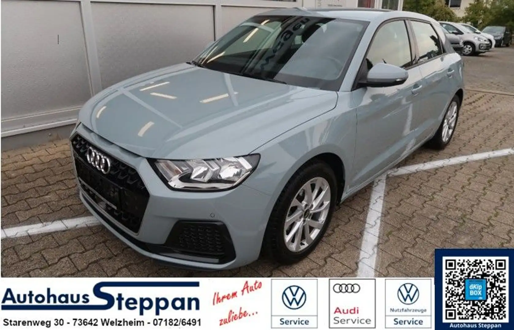 Audi A1 Sportback 1,0 TFSI advanced +APP +PDC +RFK Grau - 1