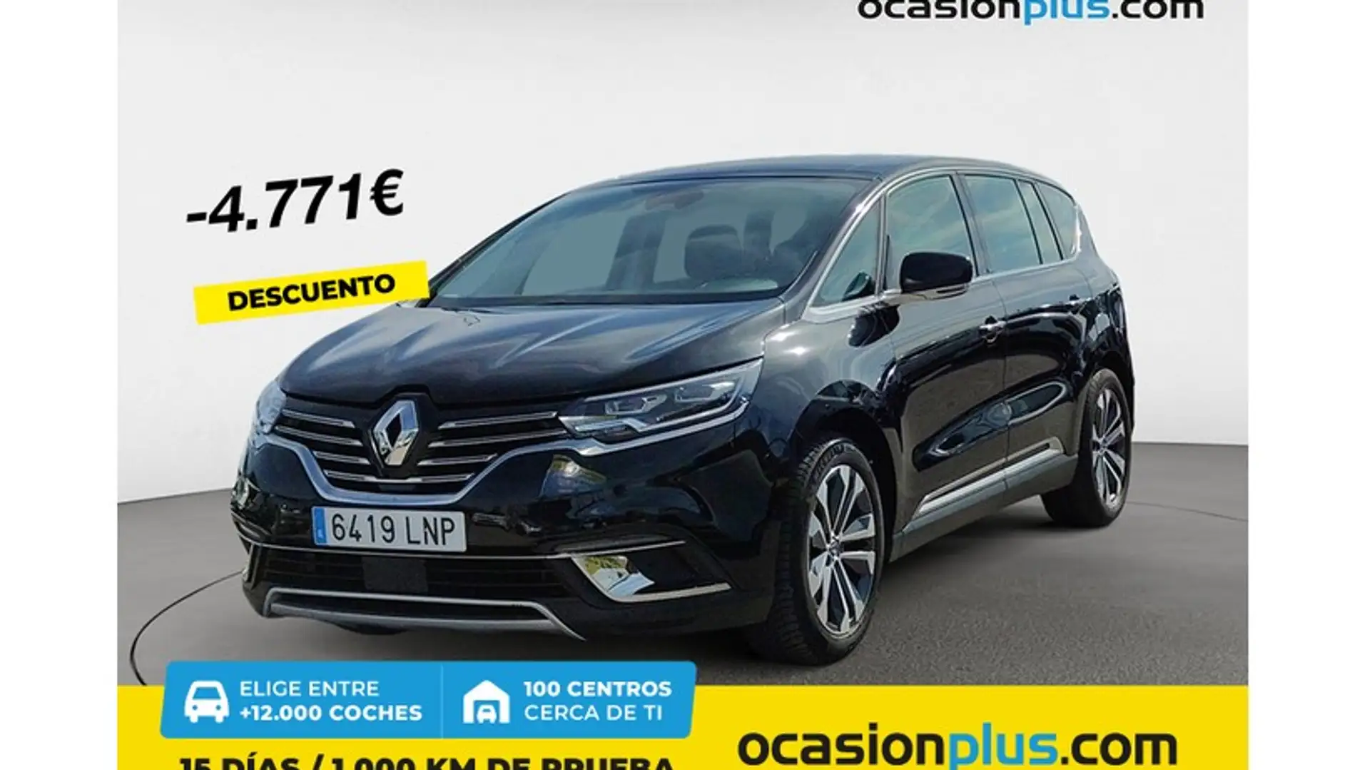 Renault Espace Blue dCi Zen EDC 139kW Negro - 1