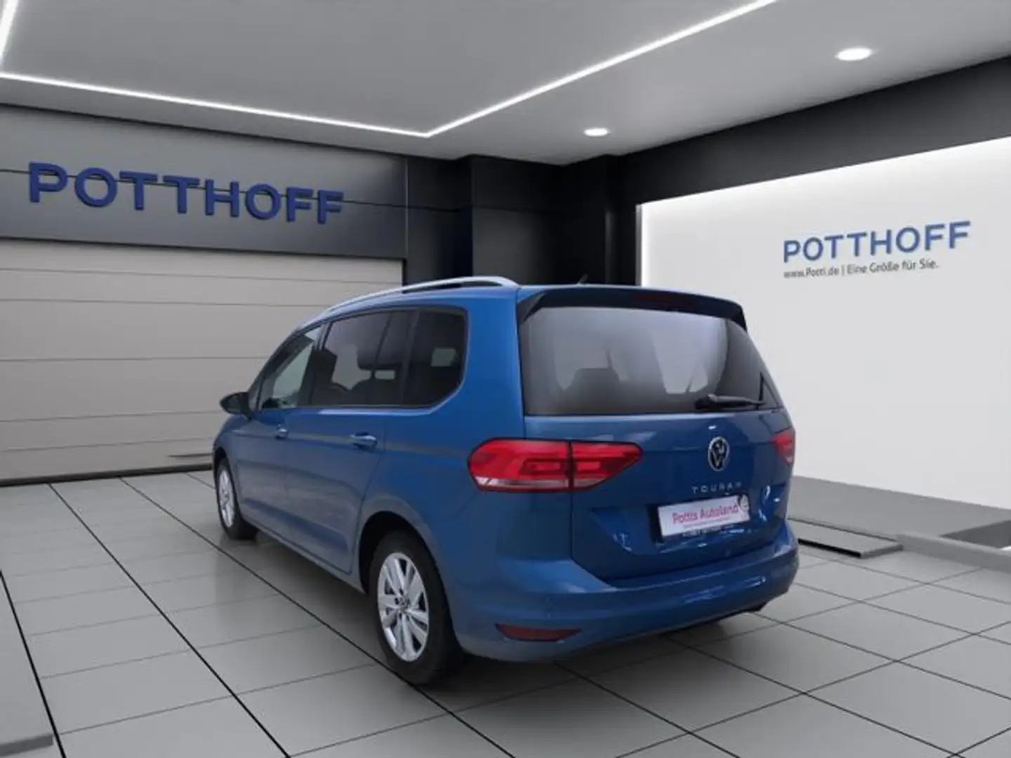 Volkswagen Touran 1.5 TSI DSG COMFORTLINE 7 Sitzer NAVI ACC Blau - 2