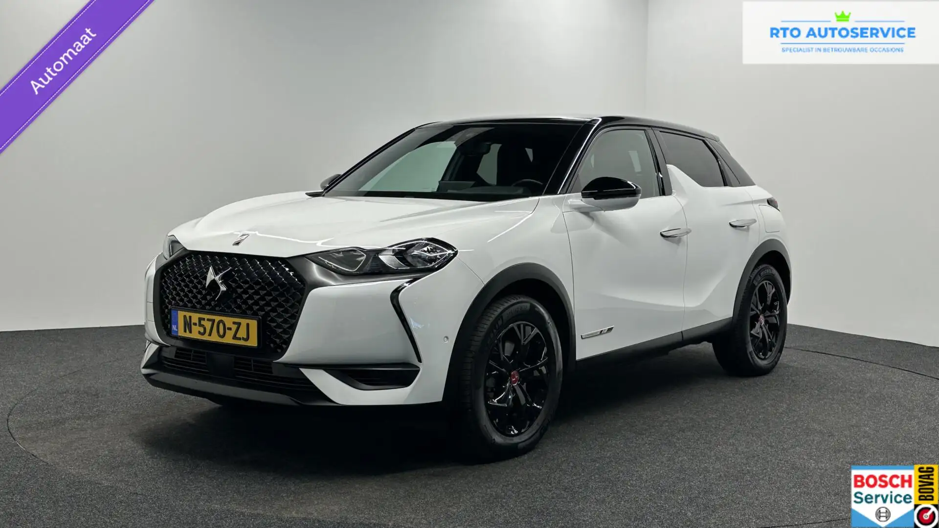 DS Automobiles DS 3 Crossback E-Tense Performance Line 50 kWh 97 % SOH 3 Fase CA Weiß - 1