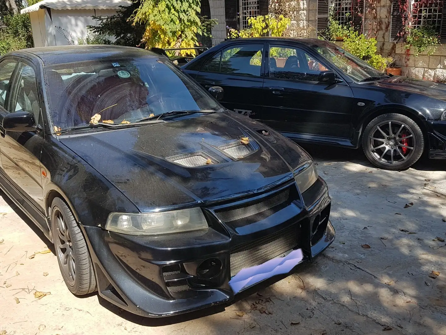 Mitsubishi Lancer Evolution 6 Noir - 1