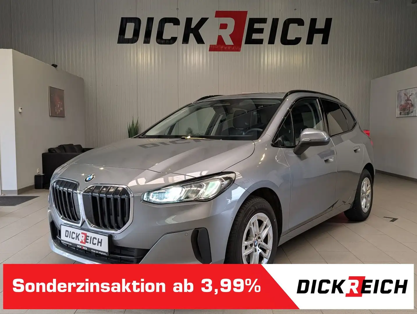 BMW 218 d AHK Pano Cam Travel-Paket Grau - 1