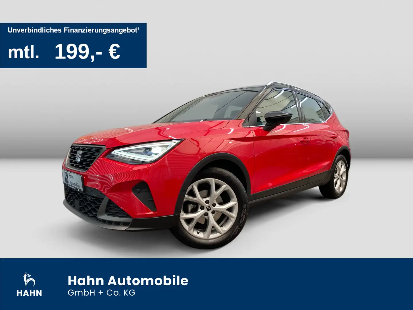 SEAT Arona 1.0TSI FR LED Navi APP Sitzh CAM GRA DAB Rot - 1