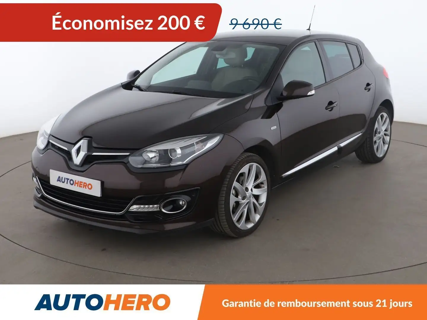 Renault Megane 1.5 dCi Energy Akaju Eco2 Brun - 1